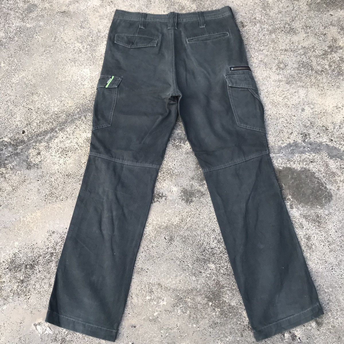 Japanese Brand Japanese Brand Faded Utility Tactical Cargo Pants Size US 33 - 13 Thumbnail