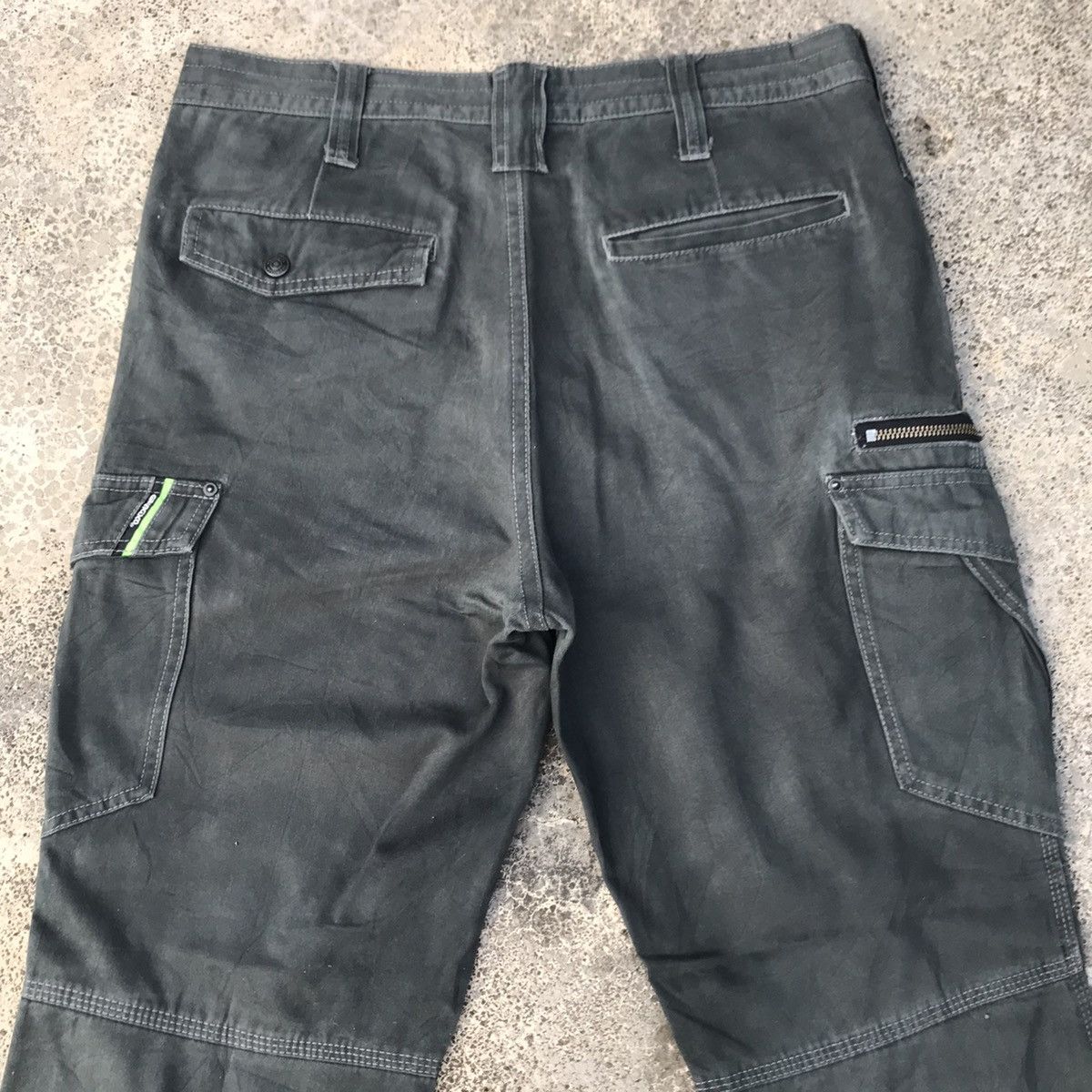 Japanese Brand Japanese Brand Faded Utility Tactical Cargo Pants Size US 33 - 12 Thumbnail
