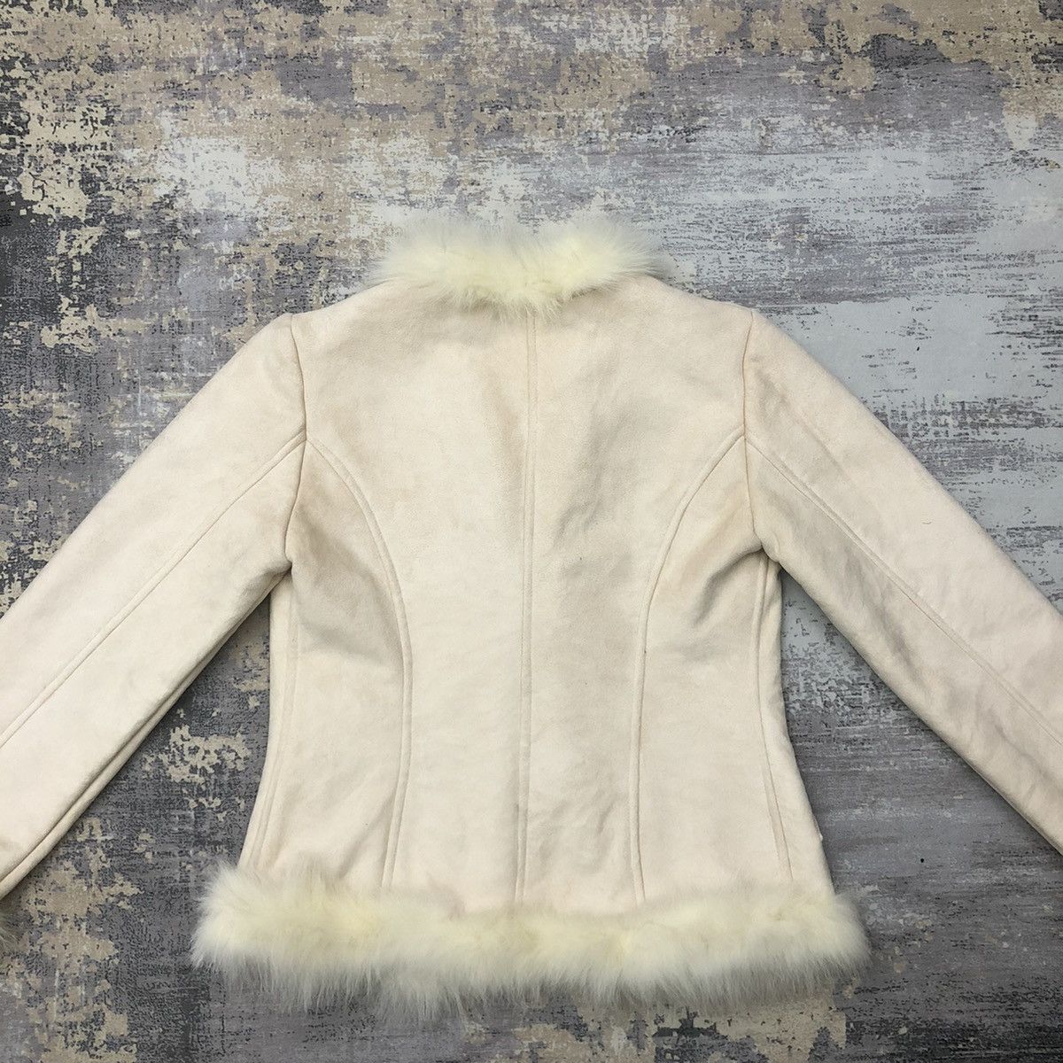 Japanese Brand Y122. L’EST ROSE FUR SHERPA WINTER JACKET Size XS / US 0-2 / IT 36-38 - 4 Thumbnail
