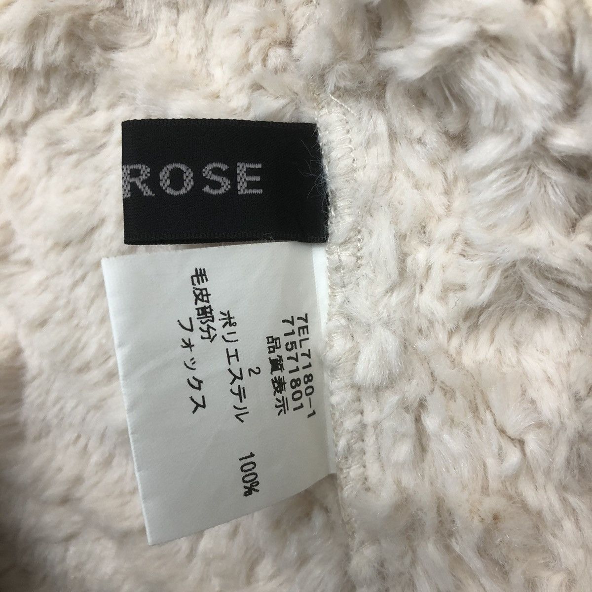 Japanese Brand Y122. L’EST ROSE FUR SHERPA WINTER JACKET Size XS / US 0-2 / IT 36-38 - 5 Thumbnail