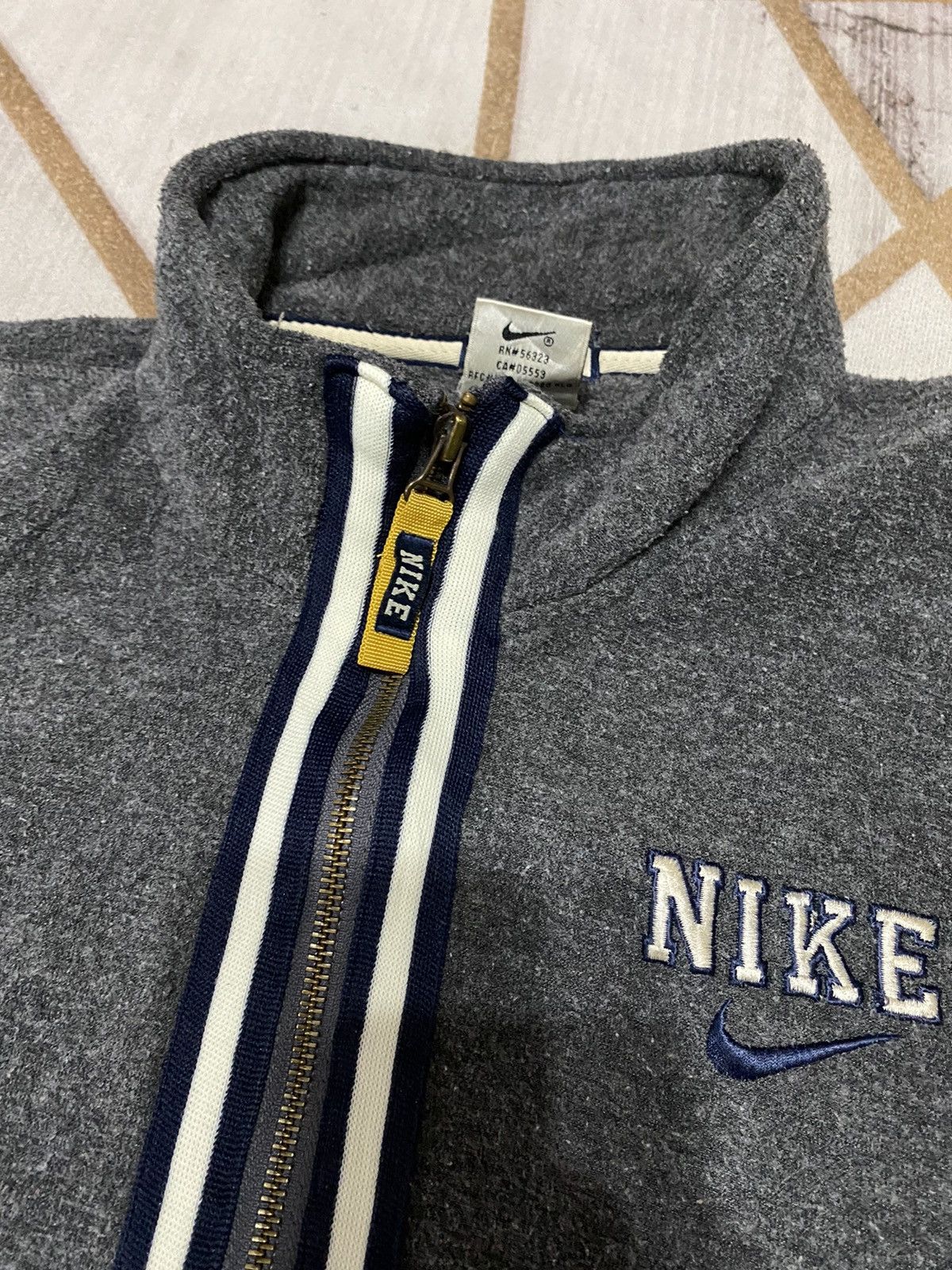 Vintage 🔥BINDING NOW 🔥Vintage 90s Nike Polartec Fleece Zipper Size US L / EU 52-54 / 3 - 2 Thumbnail