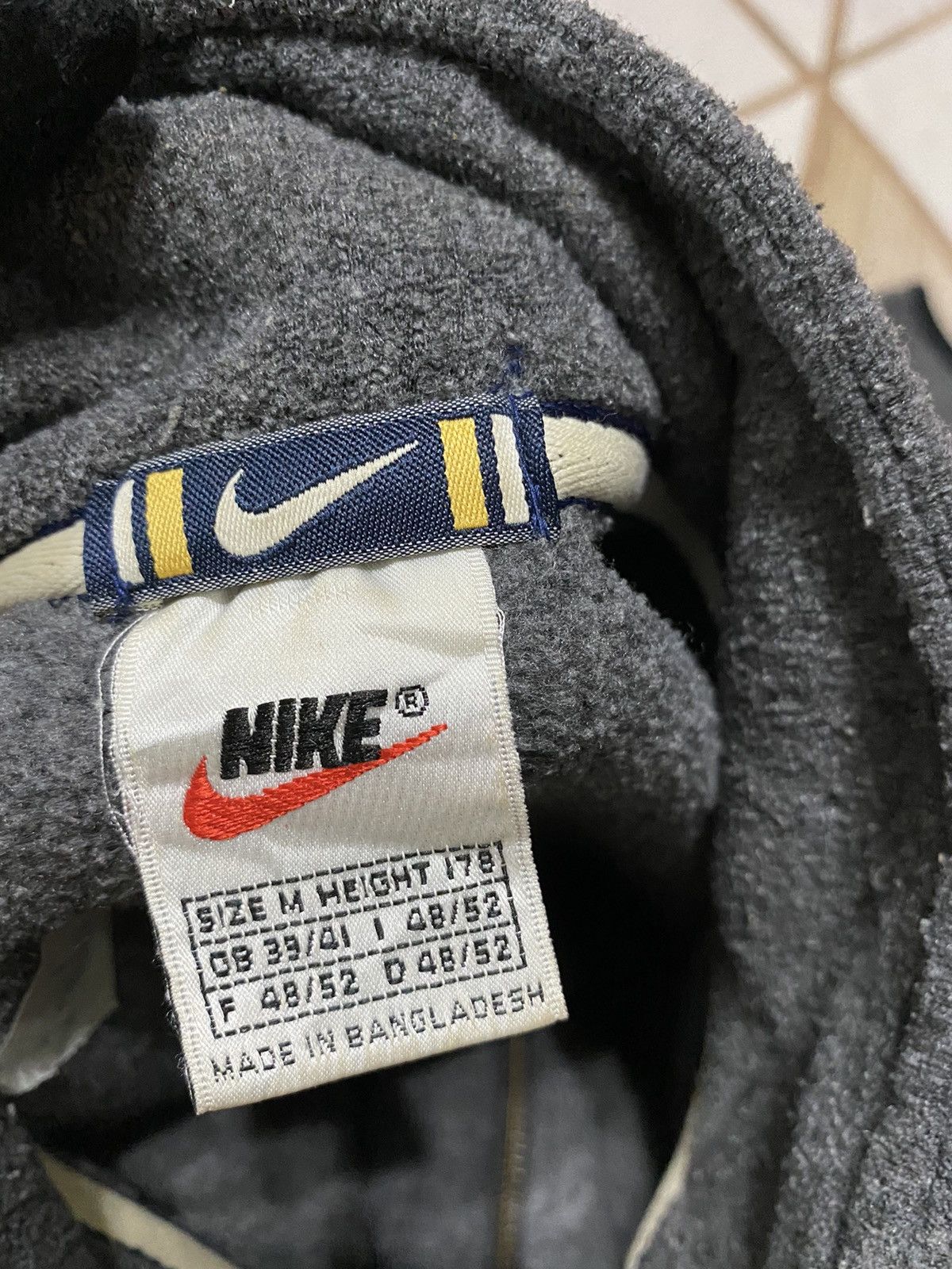 Vintage 🔥BINDING NOW 🔥Vintage 90s Nike Polartec Fleece Zipper Size US L / EU 52-54 / 3 - 16 Thumbnail