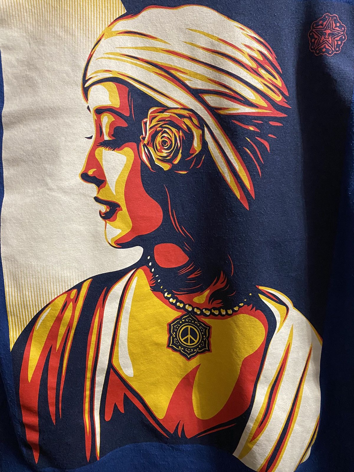 Obey × Vintage Vintage t-shirt Obey Girl Size US S / EU 44-46 / 1 - 2 Thumbnail