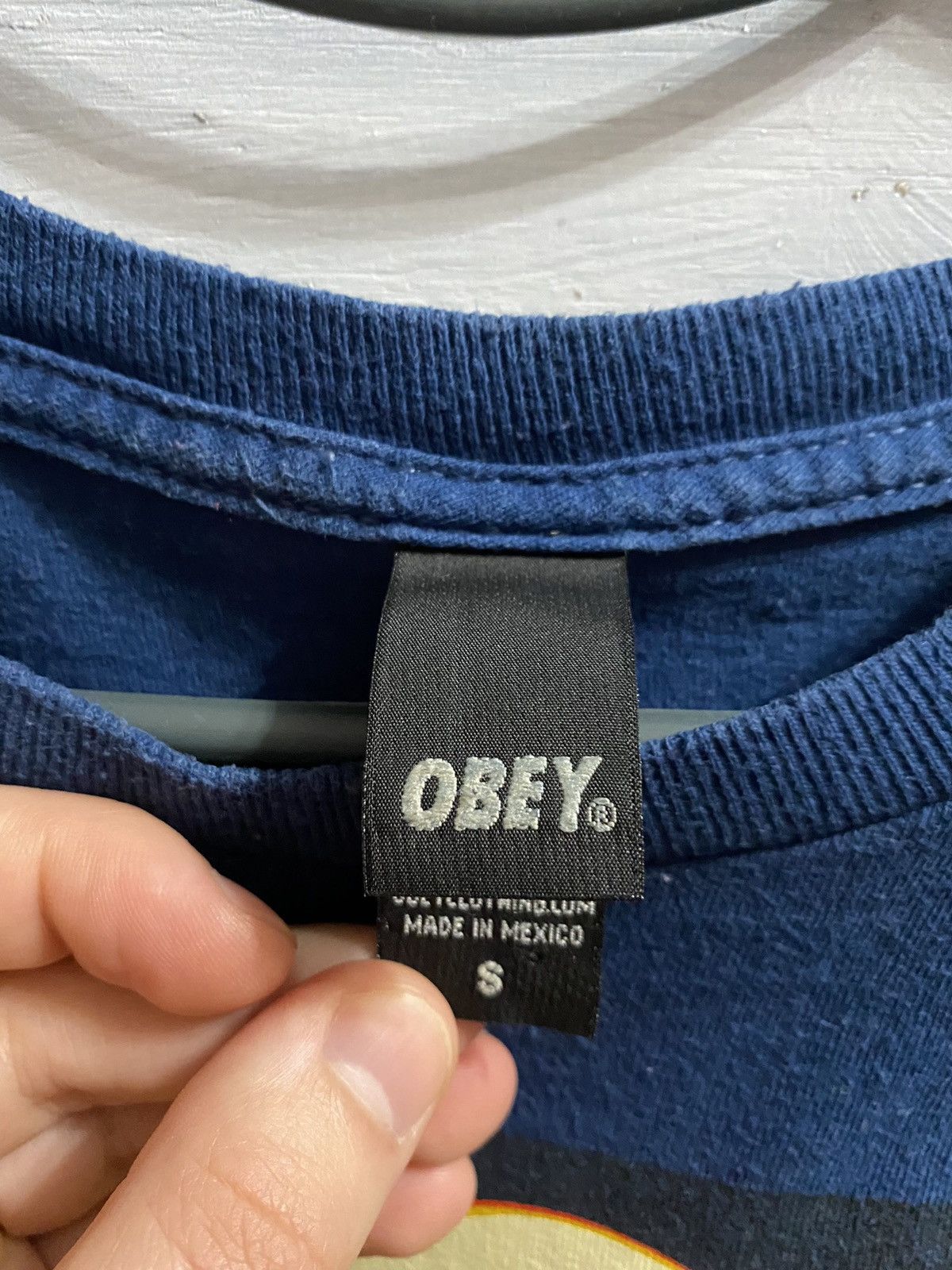 Obey × Vintage Vintage t-shirt Obey Girl Size US S / EU 44-46 / 1 - 7 Thumbnail