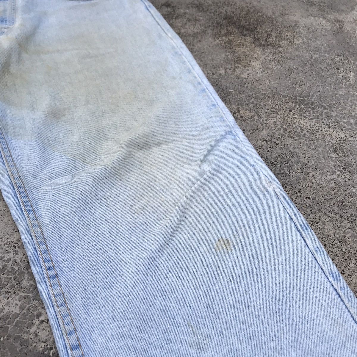 Levis Faded Levi’s 560 Denim Light Wash Dirty Pants