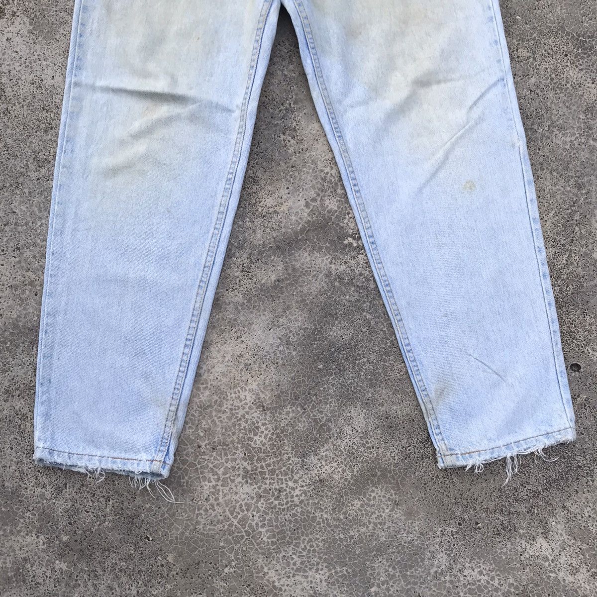 Levis Faded Levi’s 560 Denim Light Wash Dirty Pants