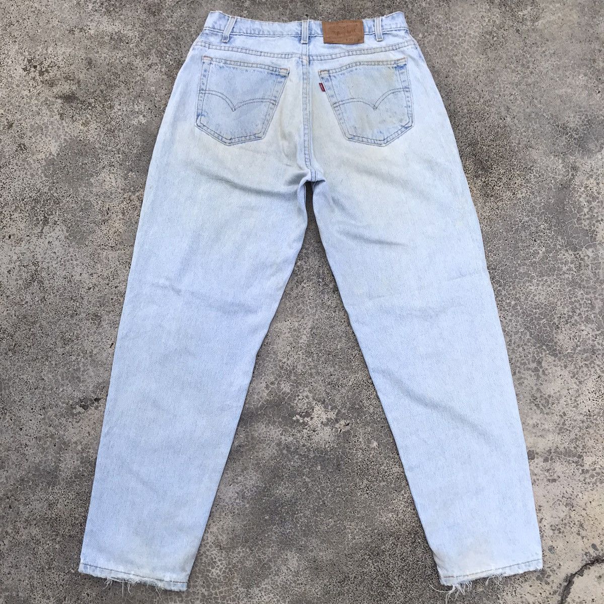 Levis Faded Levi’s 560 Denim Light Wash Dirty Pants