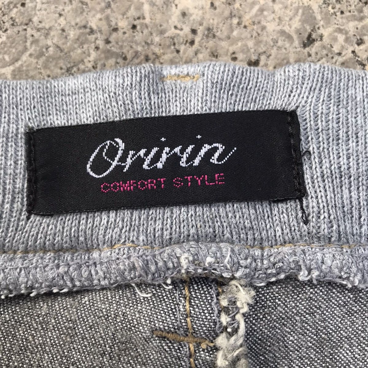 Japanese Brand Vintage Oririn Faded Dirty Wide Leg Denim Flare Jeans Pants Size US 30 / EU 46 - 8 Thumbnail