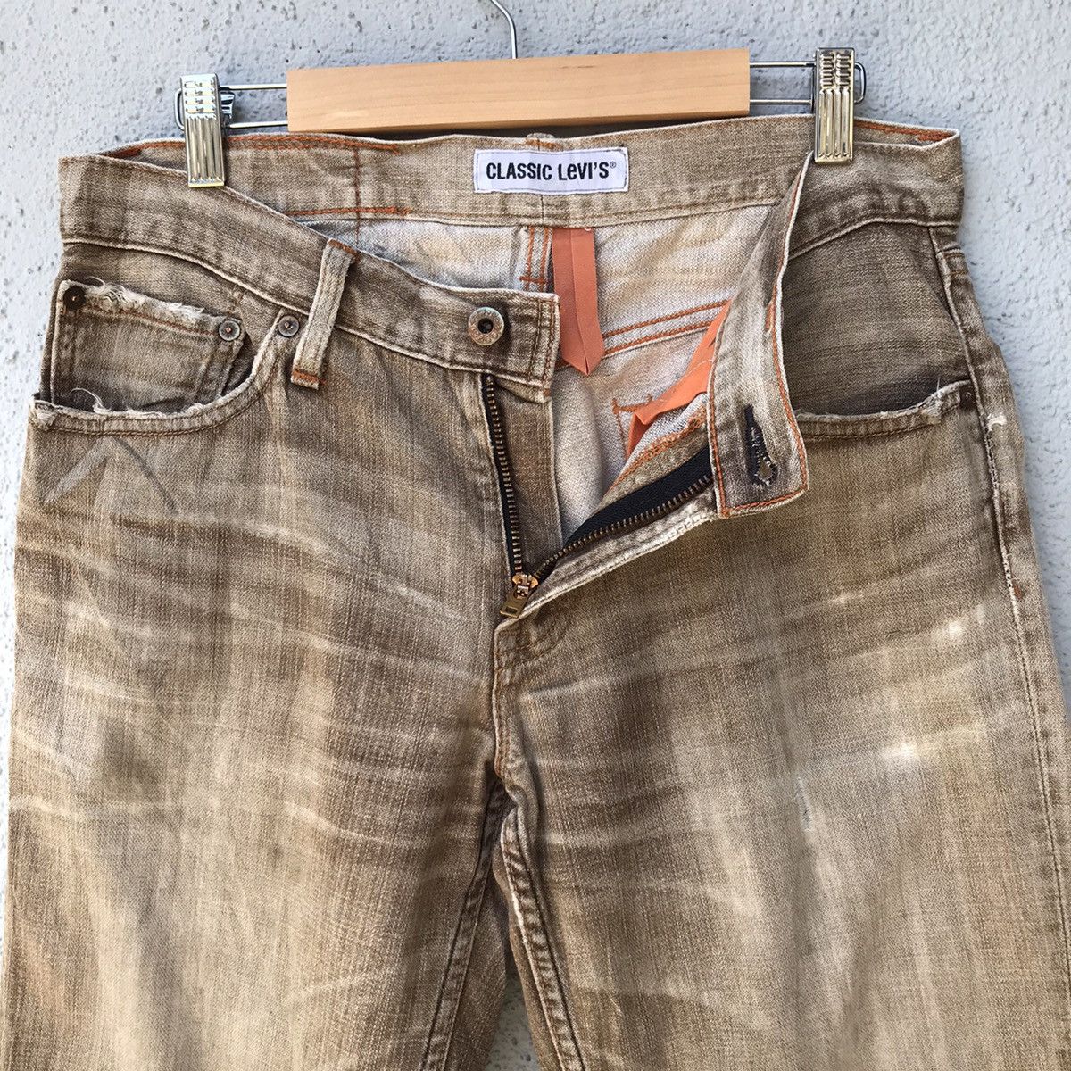 Levi's Vintage Levis 502 Classic Jeans Distressed Denim Pants Size US 32 / EU 48 - 7 Thumbnail