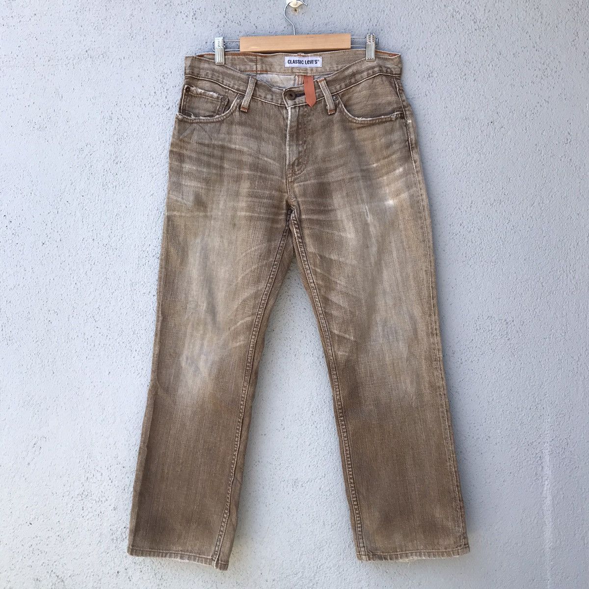 Levi's Vintage Levis 502 Classic Jeans Distressed Denim Pants Size US 32 / EU 48 - 1 Thumbnail