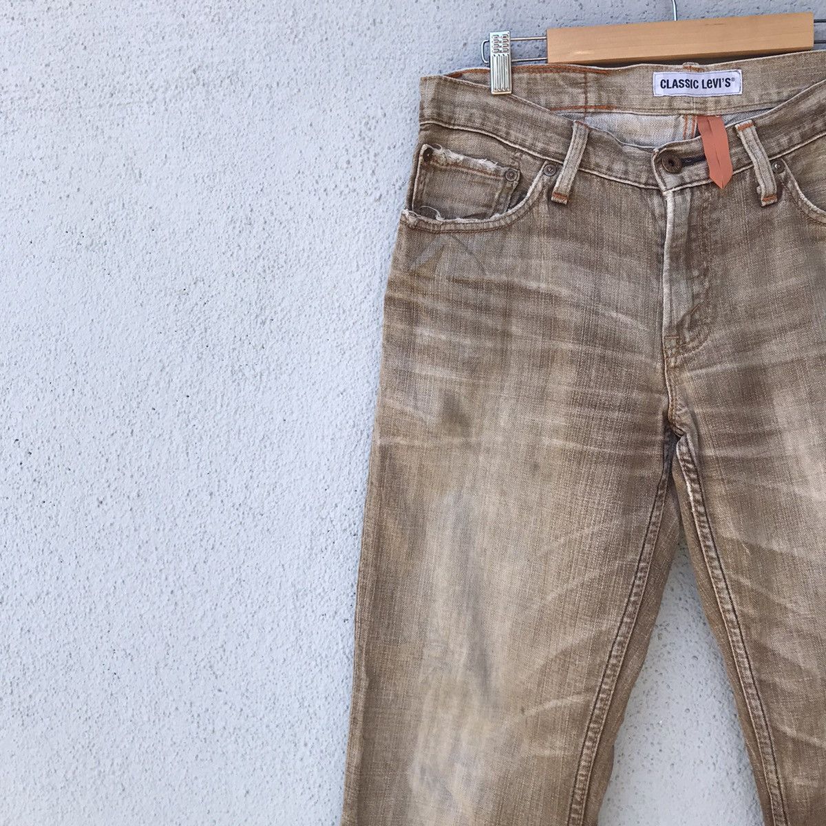 Levi's Vintage Levis 502 Classic Jeans Distressed Denim Pants Size US 32 / EU 48 - 4 Thumbnail