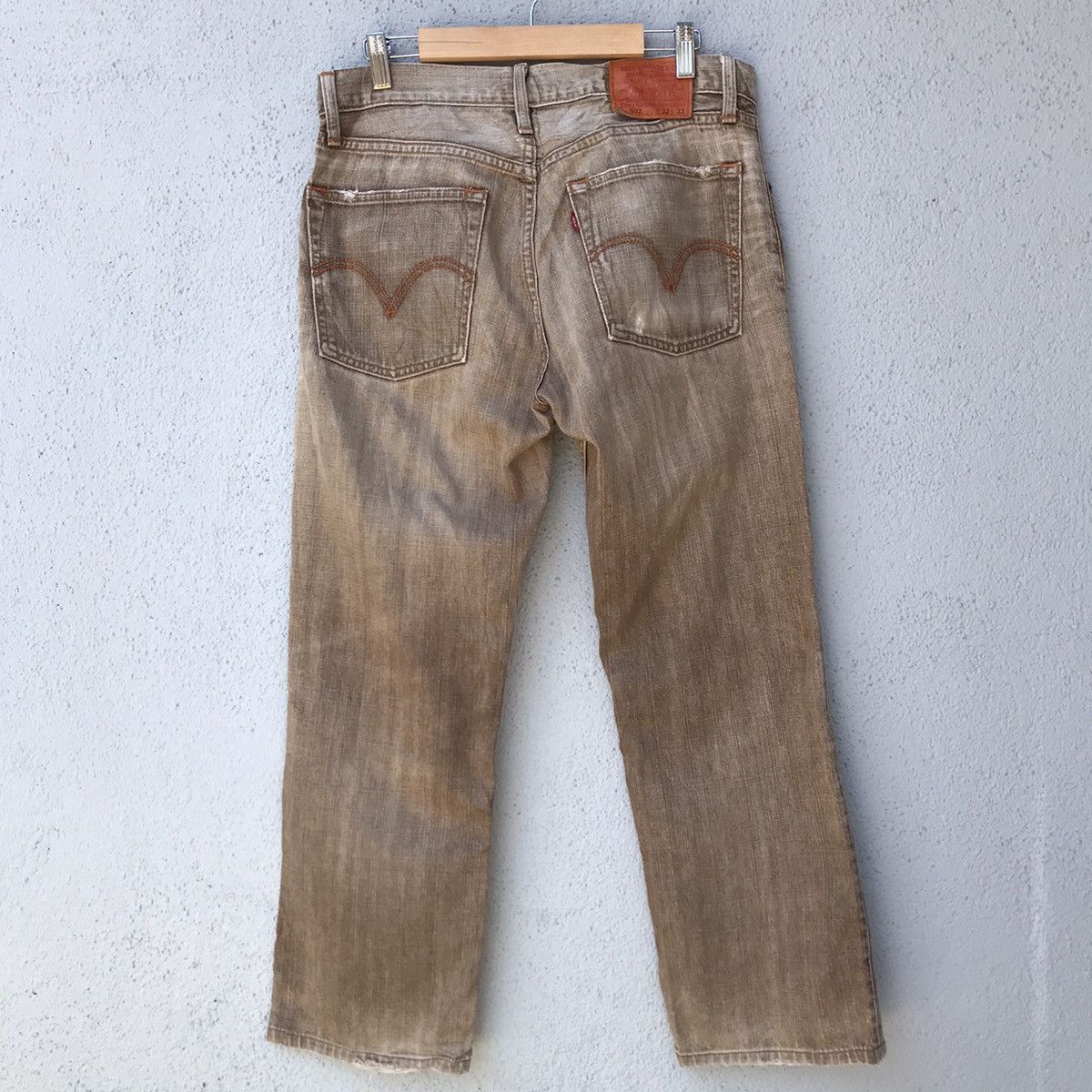 Levi's Vintage Levis 502 Classic Jeans Distressed Denim Pants Size US 32 / EU 48 - 19 Thumbnail