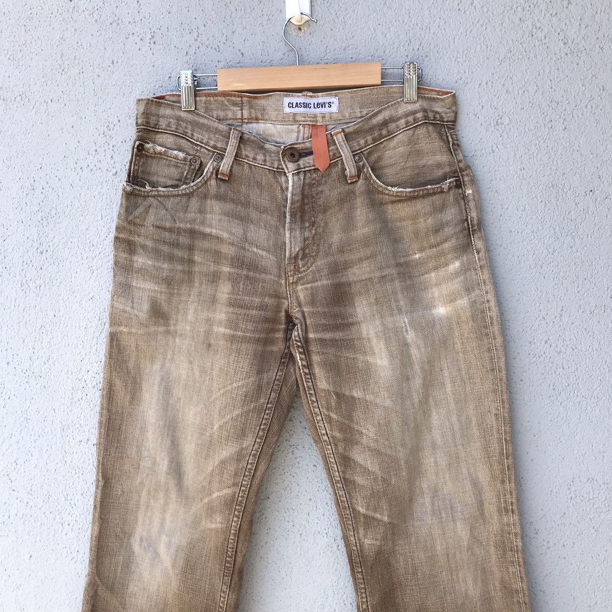 Levi's Vintage Levis 502 Classic Jeans Distressed Denim Pants Size US 32 / EU 48 - 2 Thumbnail