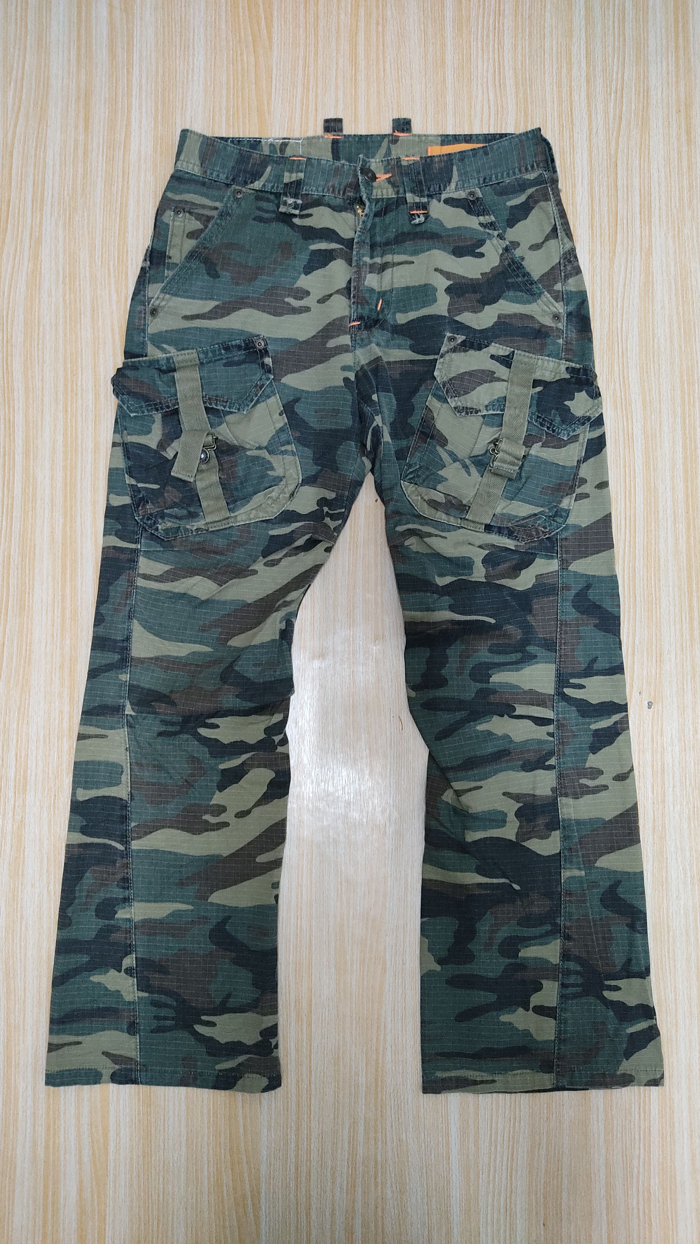 Edwin × Japanese Brand EDWIN CAMO CARGO PANTS Size US 30 / EU 46 - 19 Thumbnail