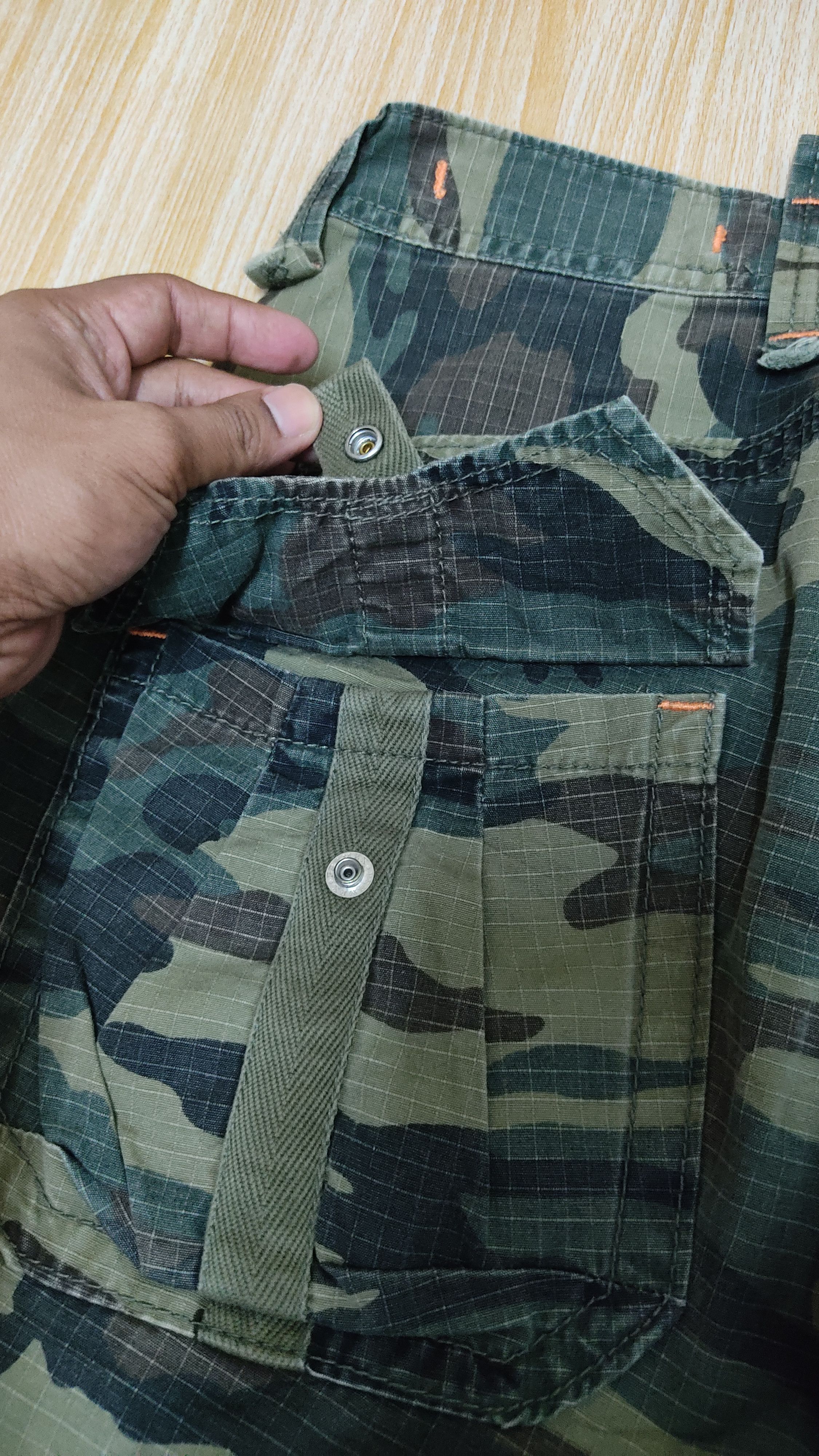 Edwin × Japanese Brand EDWIN CAMO CARGO PANTS Size US 30 / EU 46 - 5 Thumbnail