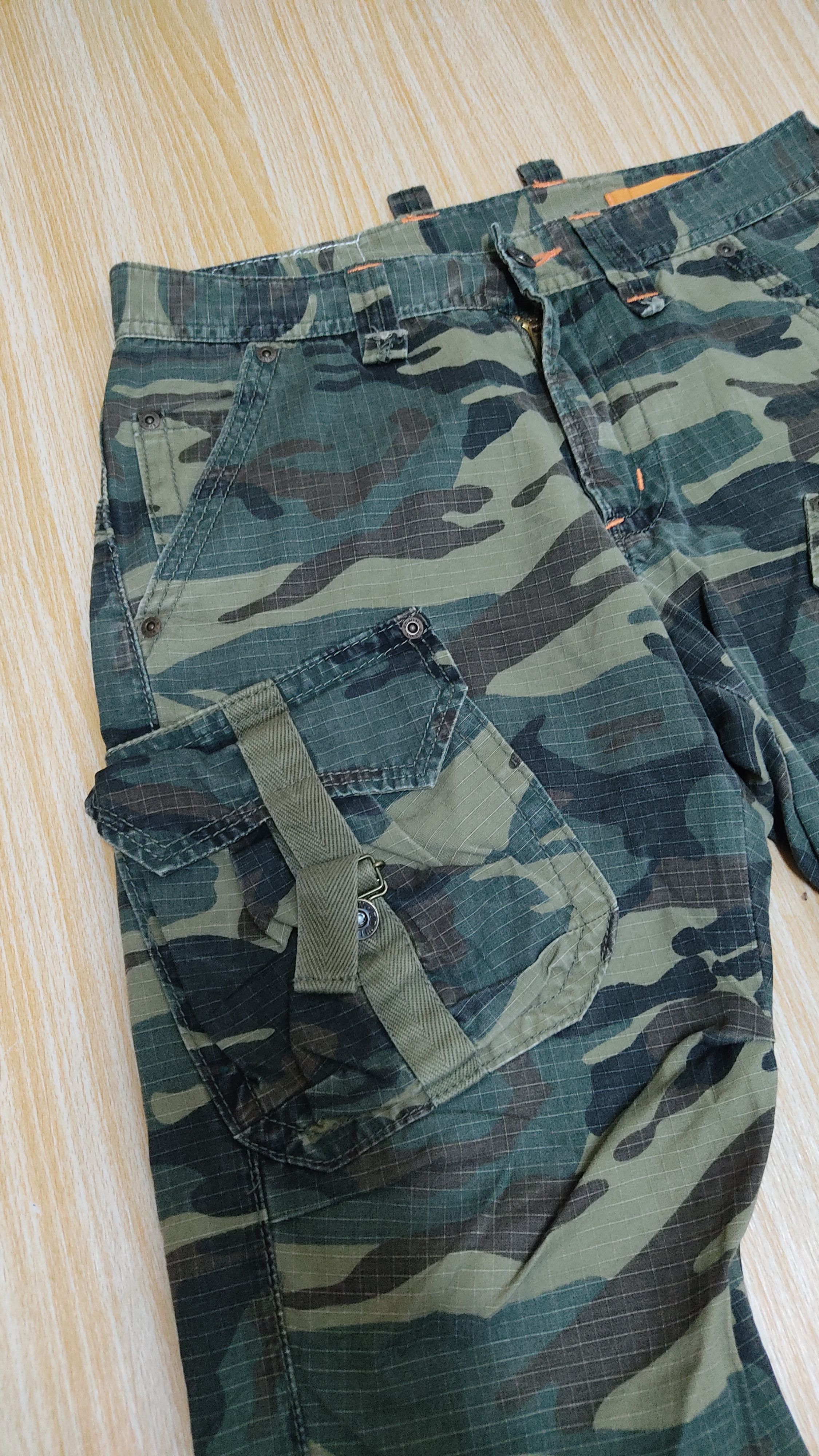 Edwin × Japanese Brand EDWIN CAMO CARGO PANTS Size US 30 / EU 46 - 16 Thumbnail
