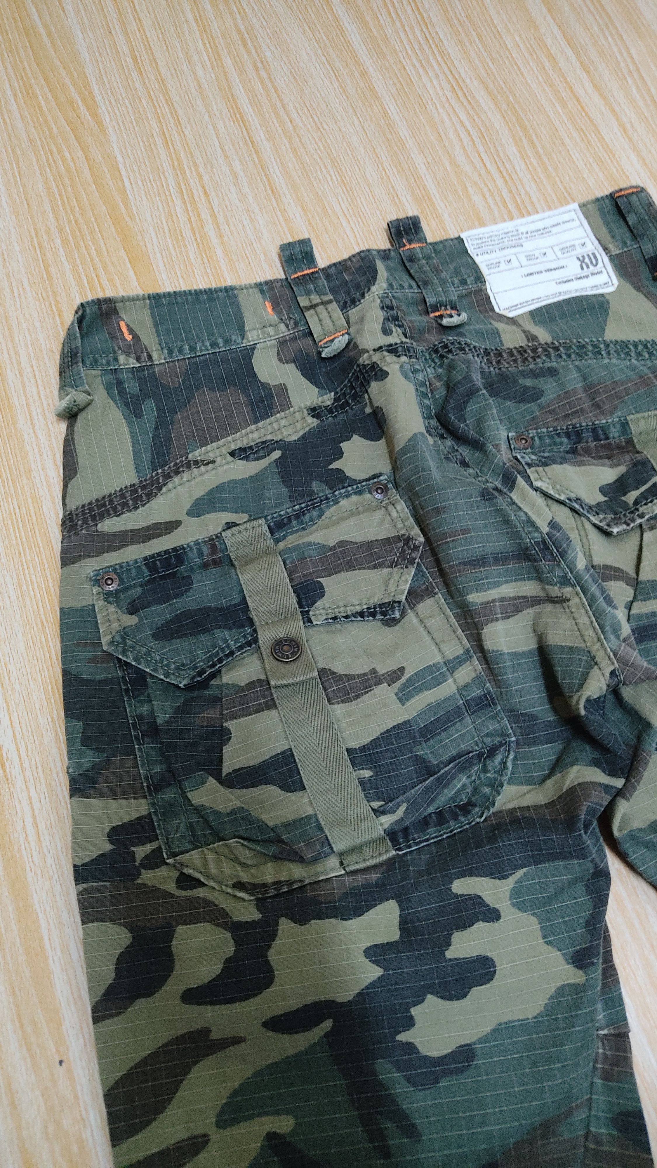 Edwin × Japanese Brand EDWIN CAMO CARGO PANTS Size US 30 / EU 46 - 6 Thumbnail