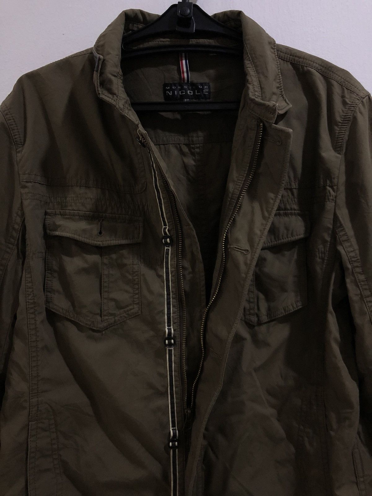 Japanese Brand × Nicole Club × Vintage Monsieur Nicole zipped up jacket Size US M / EU 48-50 / 2 - 5 Thumbnail