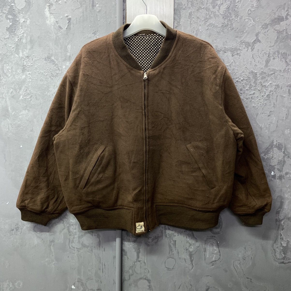 Japanese Brand × Vintage Vintage Ketty Sa Spell Out Varsity Jacket Size US L / EU 52-54 / 3 - 3 Thumbnail