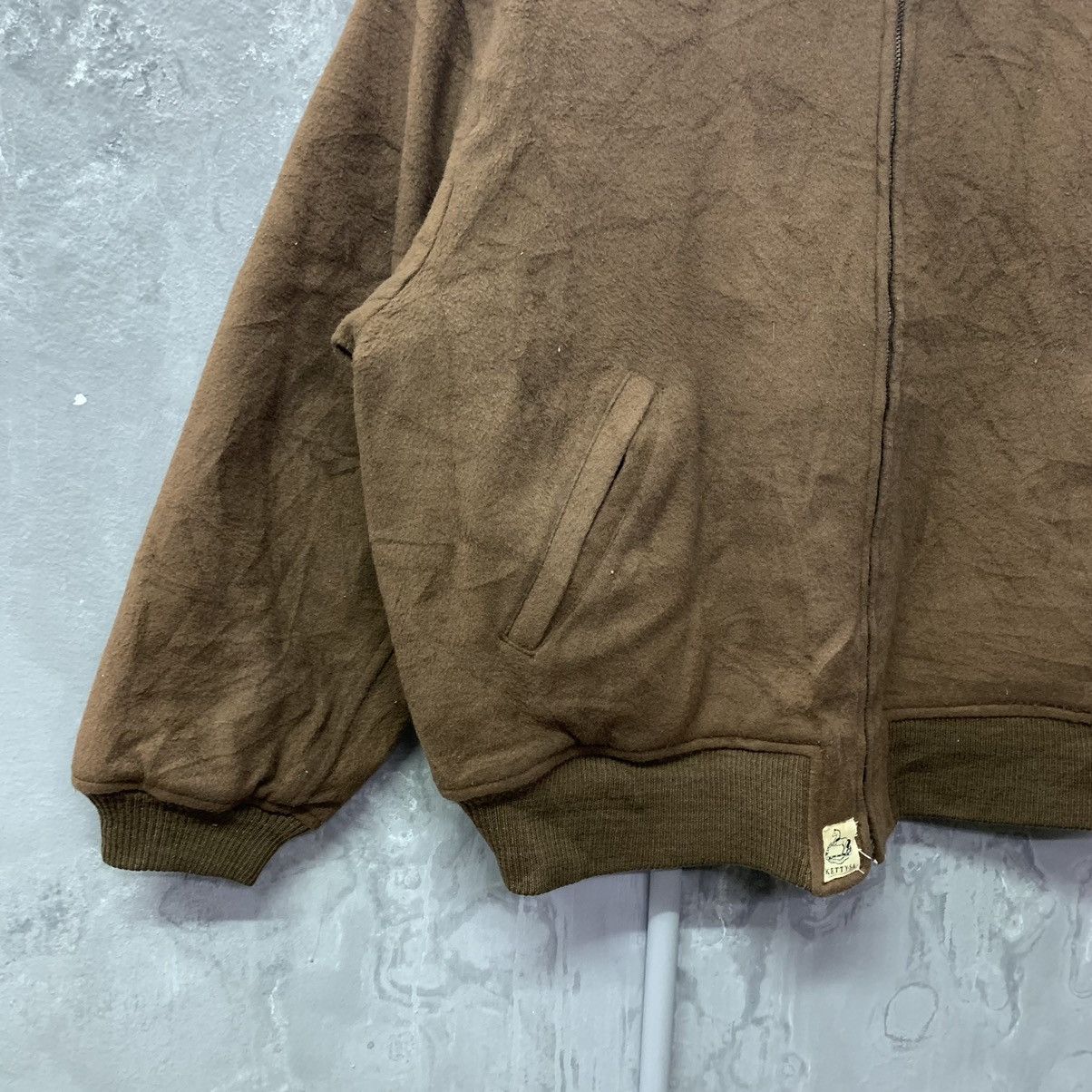 Japanese Brand × Vintage Vintage Ketty Sa Spell Out Varsity Jacket Size US L / EU 52-54 / 3 - 6 Thumbnail