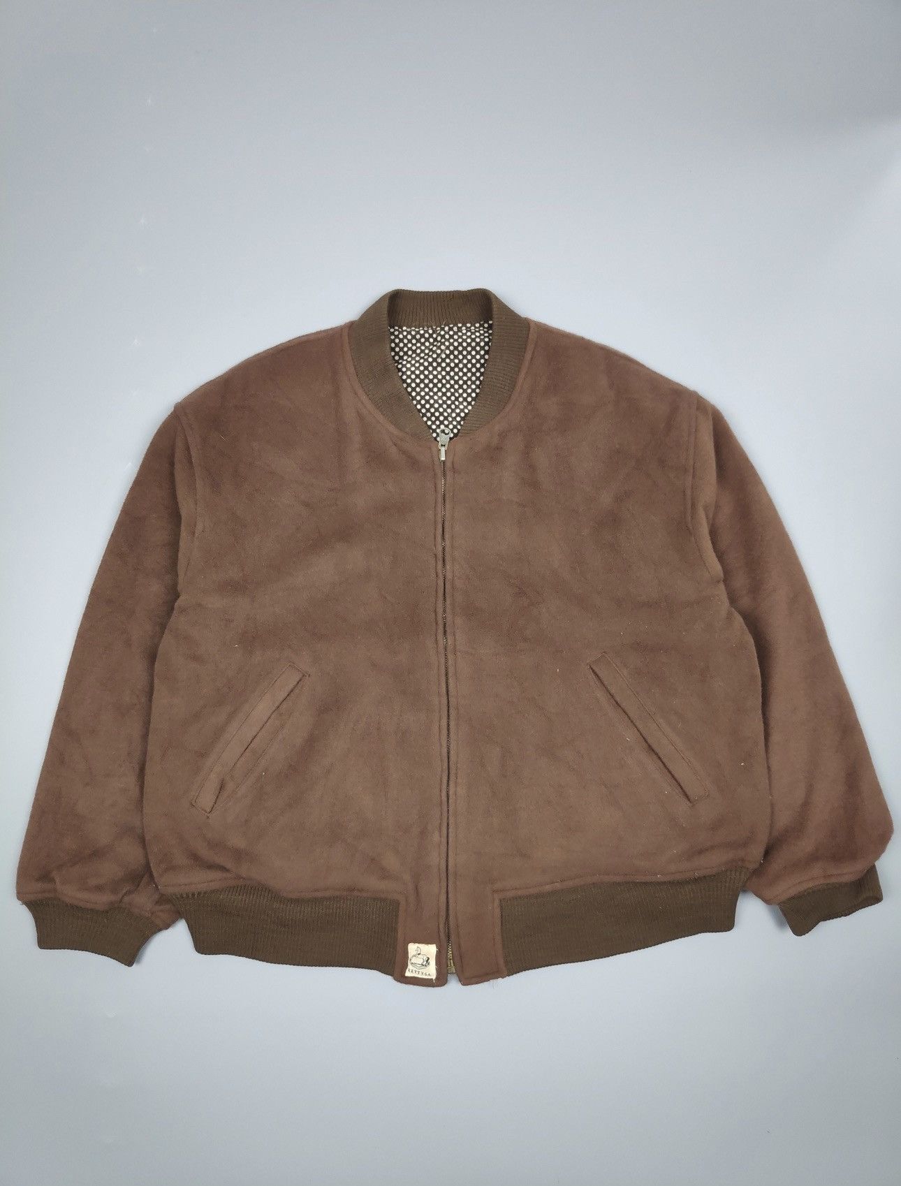 Japanese Brand × Vintage Vintage Ketty Sa Spell Out Varsity Jacket Size US L / EU 52-54 / 3 - 2 Thumbnail