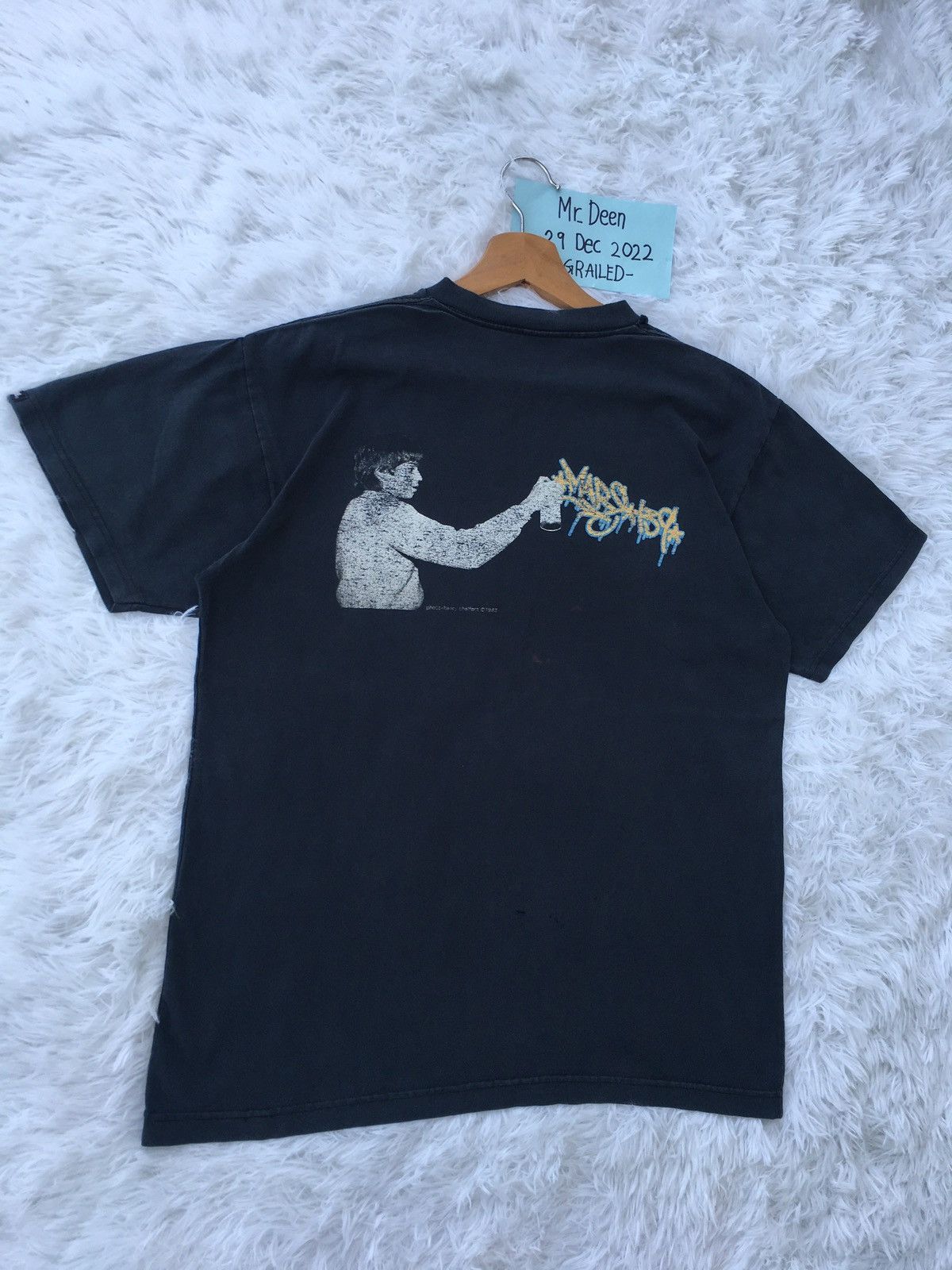 Stussy Vtg Stussy Customade Carlos Rodriguez X Henry Chalfant Tee Size US M / EU 48-50 / 2 - 5 Thumbnail