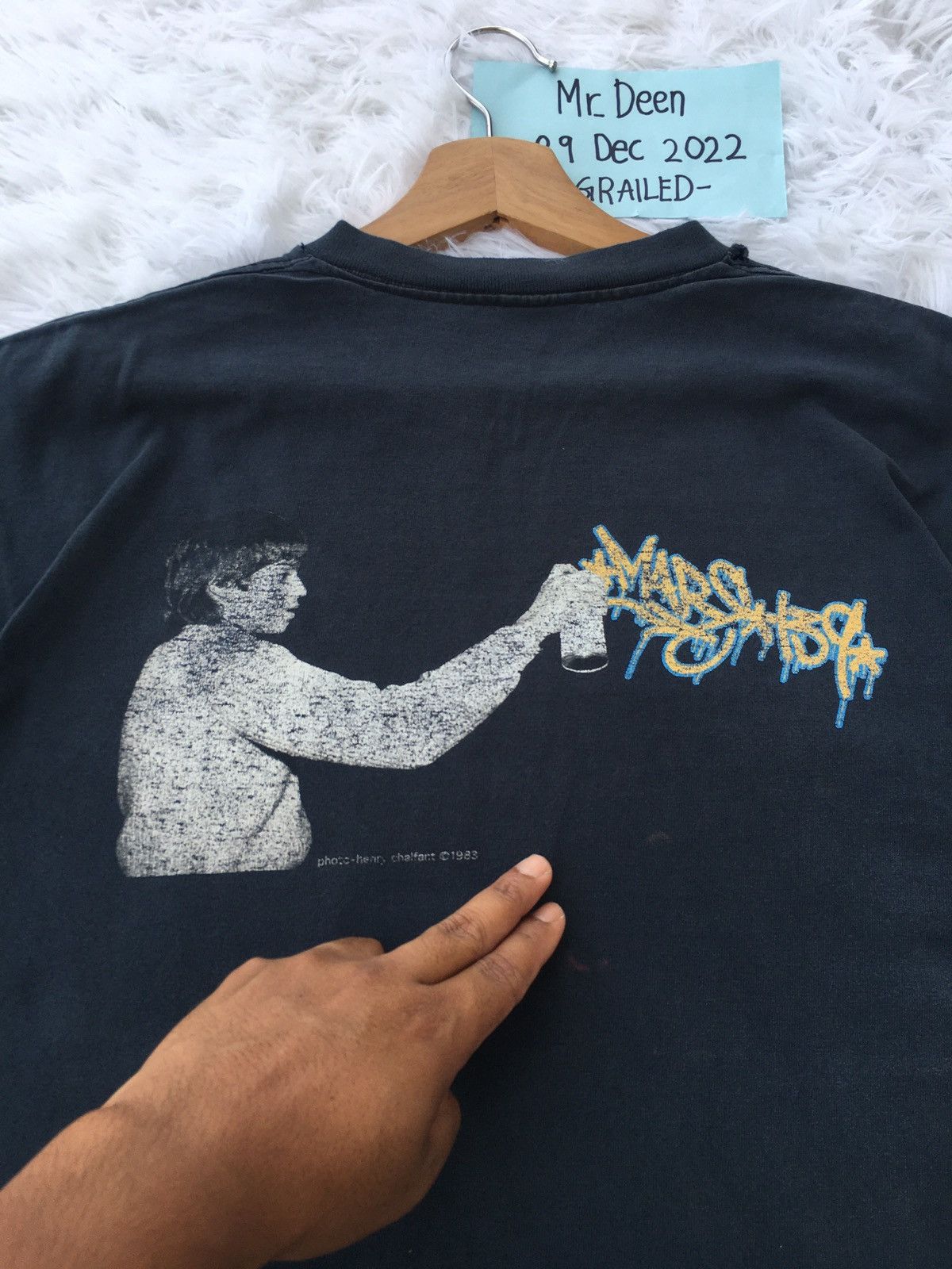 Stussy Vtg Stussy Customade Carlos Rodriguez X Henry Chalfant Tee Size US M / EU 48-50 / 2 - 9 Thumbnail