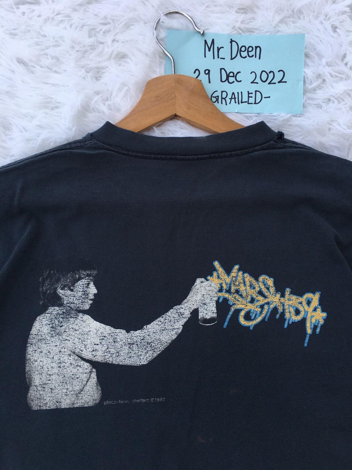 Stussy Vtg Stussy Customade Carlos Rodriguez X Henry Chalfant Tee Size US M / EU 48-50 / 2 - 2 Thumbnail