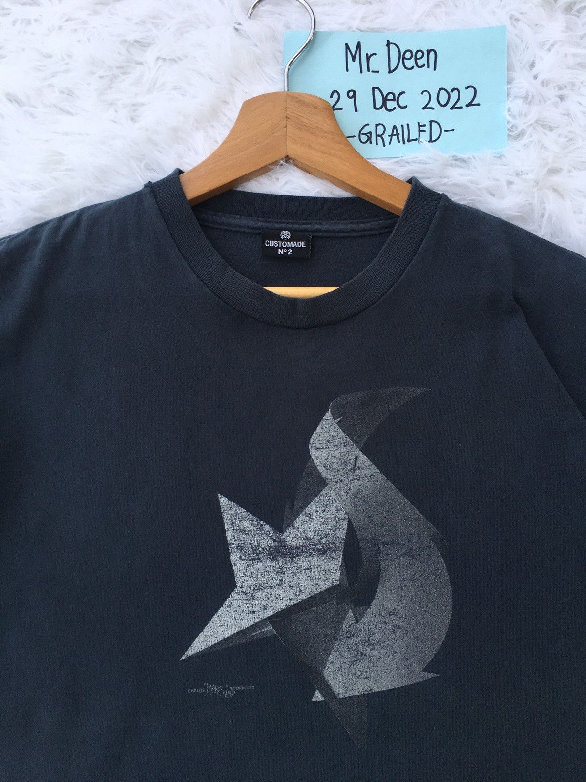 Stussy Vtg Stussy Customade Carlos Rodriguez X Henry Chalfant Tee Size US M / EU 48-50 / 2 - 15 Thumbnail