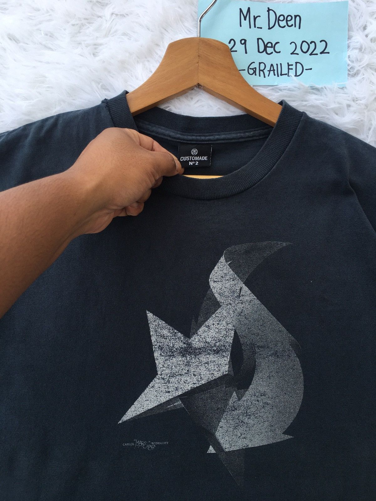 Stussy Vtg Stussy Customade Carlos Rodriguez X Henry Chalfant Tee Size US M / EU 48-50 / 2 - 16 Thumbnail