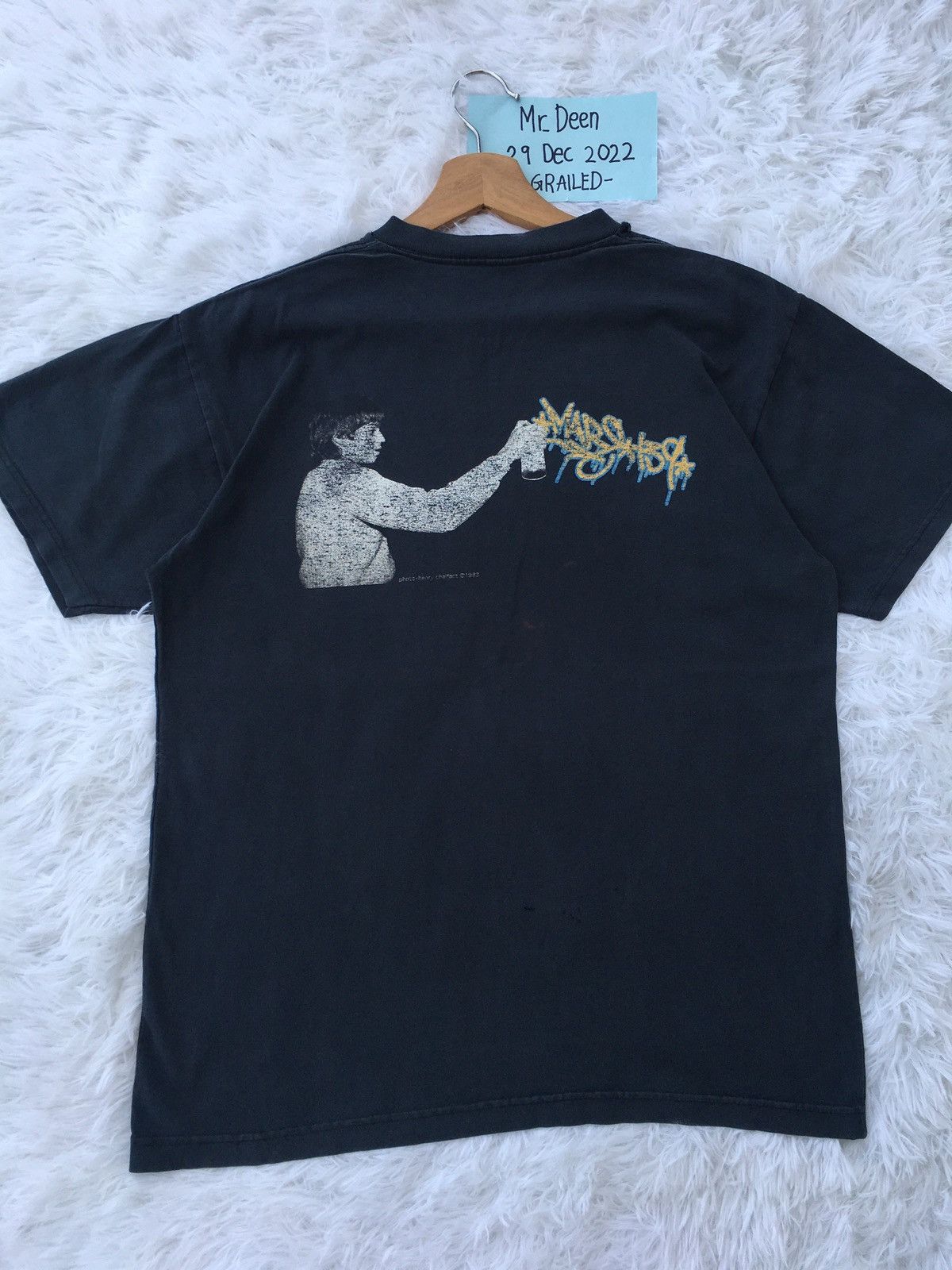 Stussy Vtg Stussy Customade Carlos Rodriguez X Henry Chalfant Tee Size US M / EU 48-50 / 2 - 7 Thumbnail