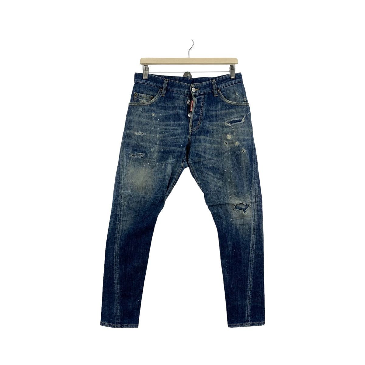 Rare!! DSQUARED2 Distressed painter denim pants