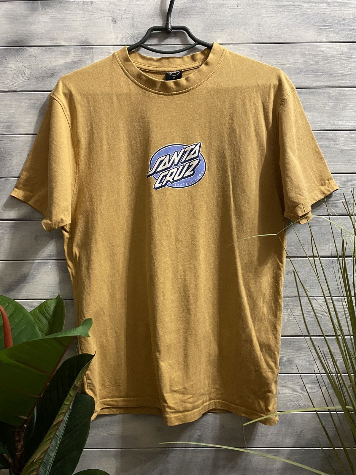Santa Cruz Skateboards × Vintage Rare Vintage T-shirt Santa Cruz center logo. Size US M / EU 48-50 / 2 - 1 Thumbnail
