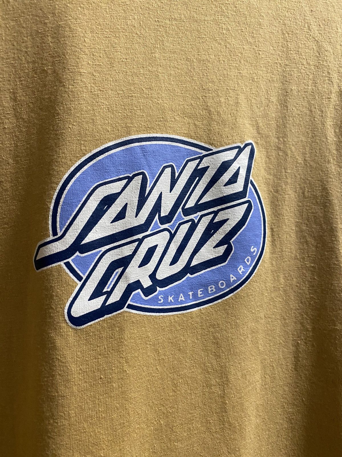 Santa Cruz Skateboards × Vintage Rare Vintage T-shirt Santa Cruz center logo. Size US M / EU 48-50 / 2 - 2 Thumbnail