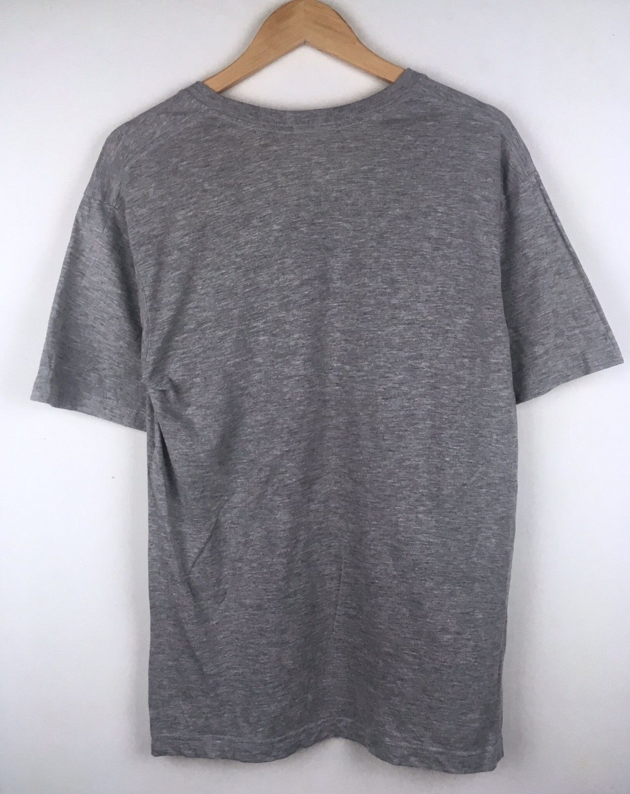 Japanese Brand × Kansai Yamamoto Vintage Kansai V-neck Large Size Grey Colour T-Shirt Size US L / EU 52-54 / 3 - 2 Thumbnail