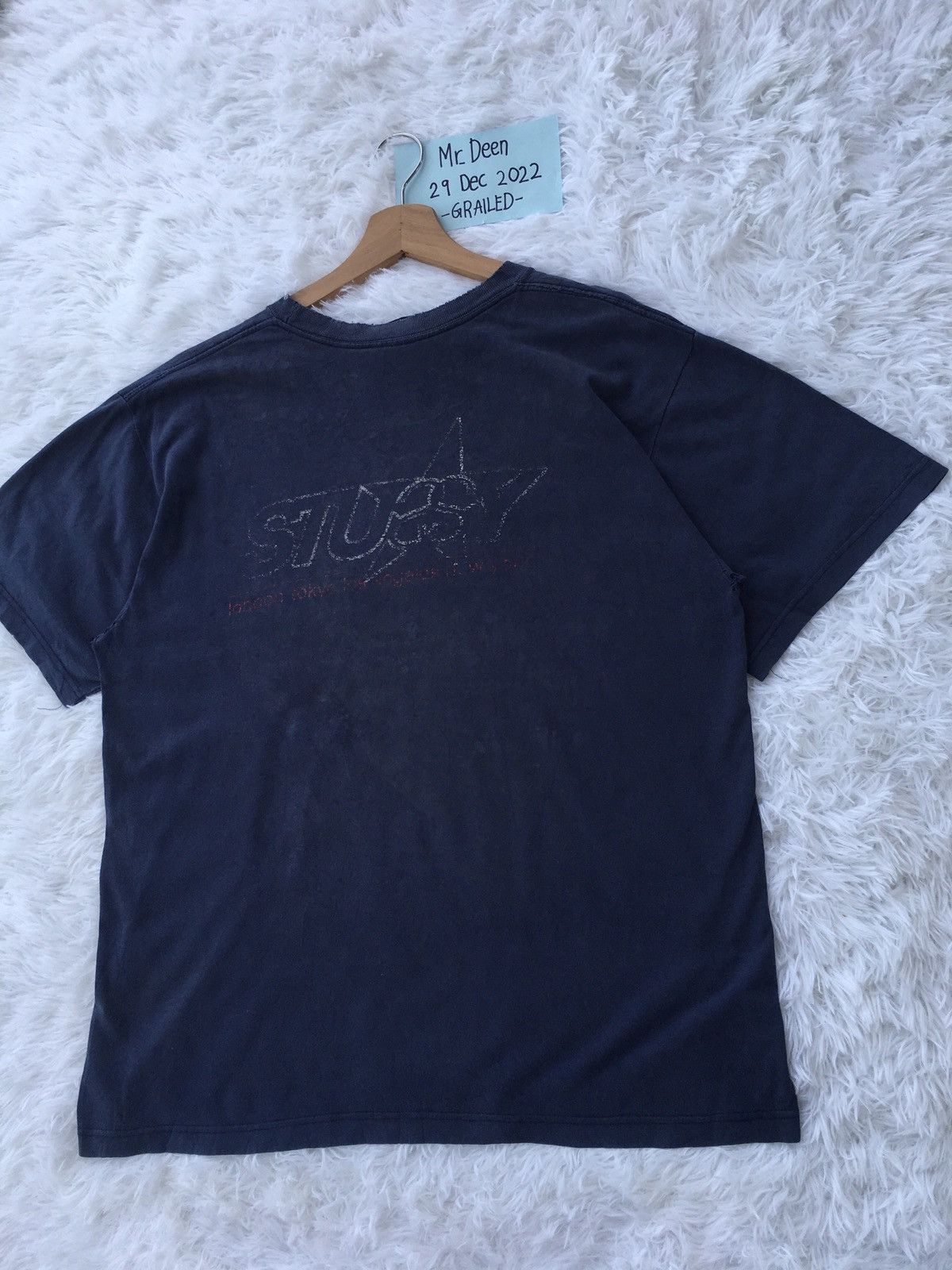 Stussy Rare Vtg Stussy London, Tkyo,L.A, New York Spellout Tshirt Size US L / EU 52-54 / 3 - 4 Thumbnail