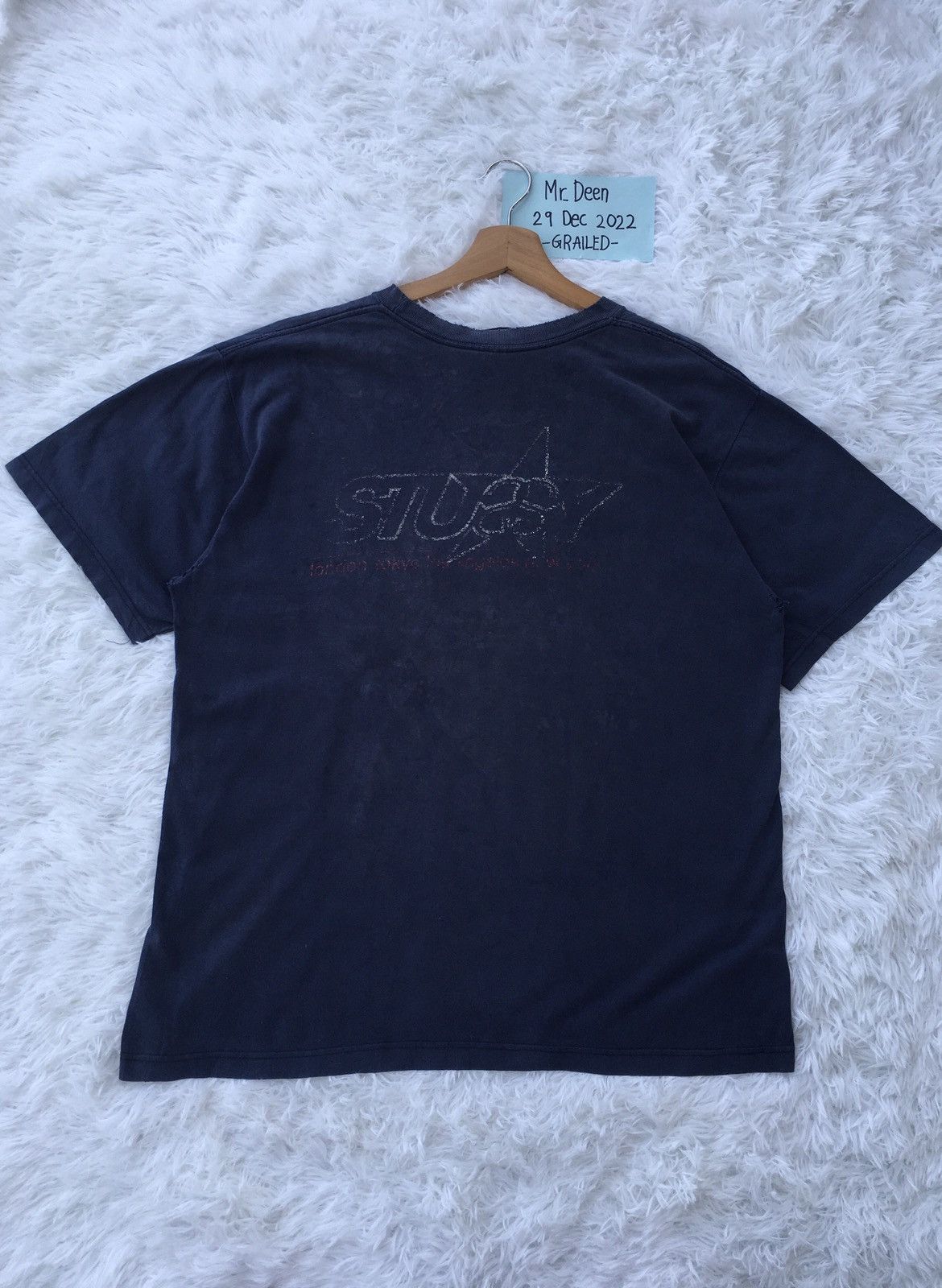 Stussy Rare Vtg Stussy London, Tkyo,L.A, New York Spellout Tshirt Size US L / EU 52-54 / 3 - 2 Thumbnail