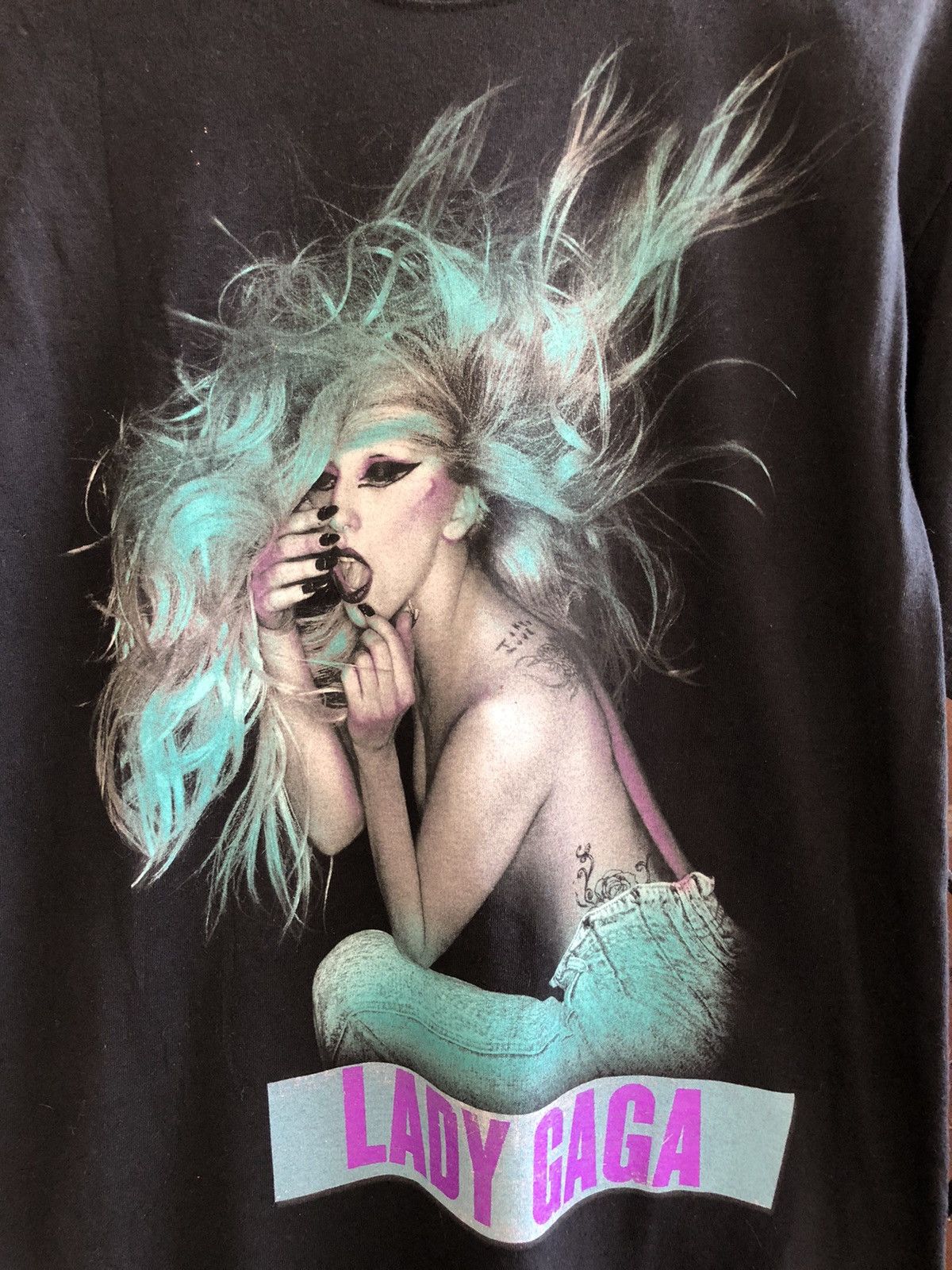 Band Tees Lady Gaga “The Born This Way Ball” Size US M / EU 48-50 / 2 - 2 Thumbnail