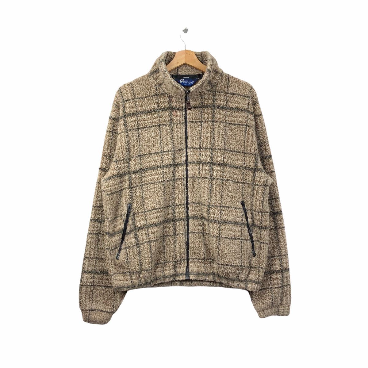 Vintage Penfield Outdoor Checkered Fleece Jacket