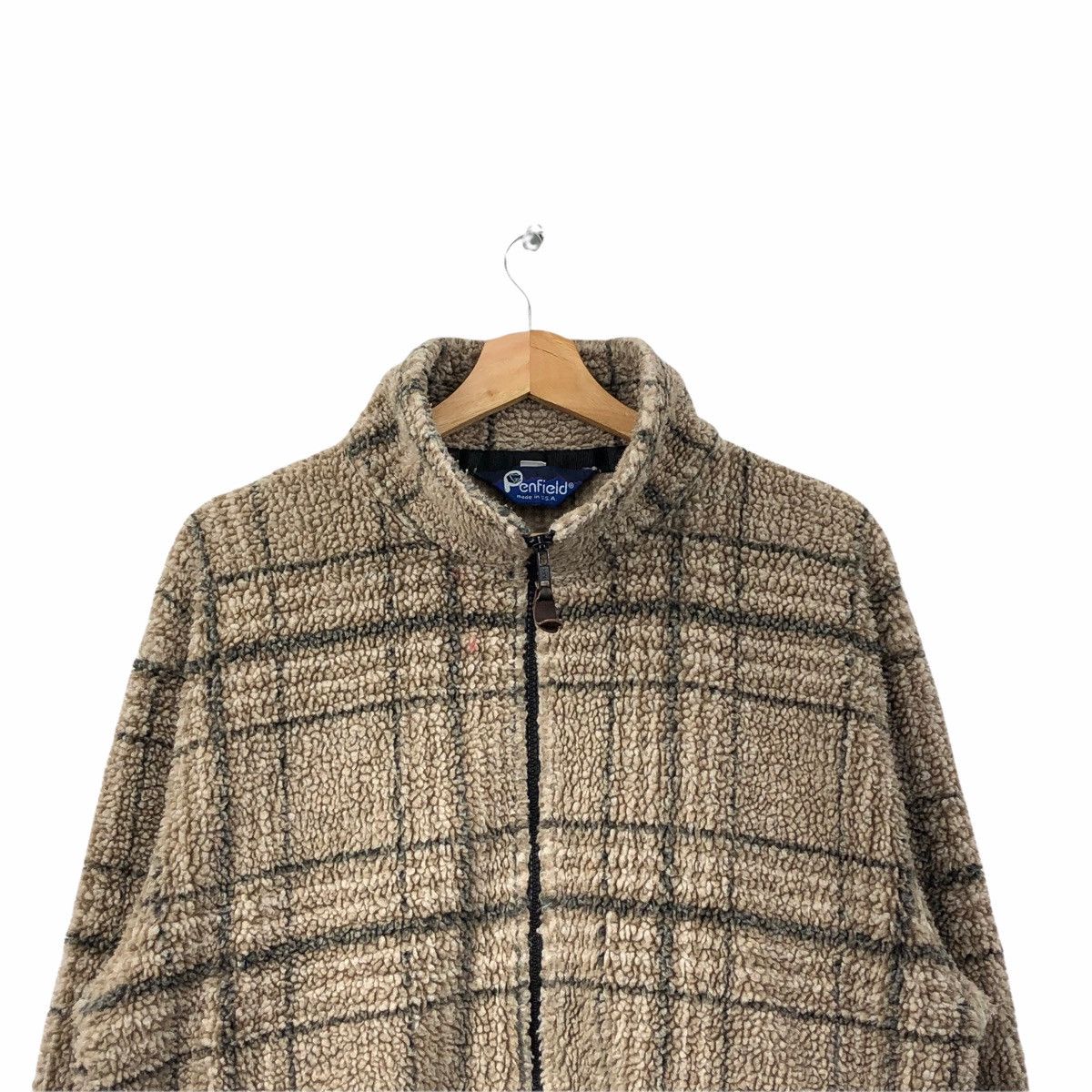 Vintage Penfield Outdoor Checkered Fleece Jacket