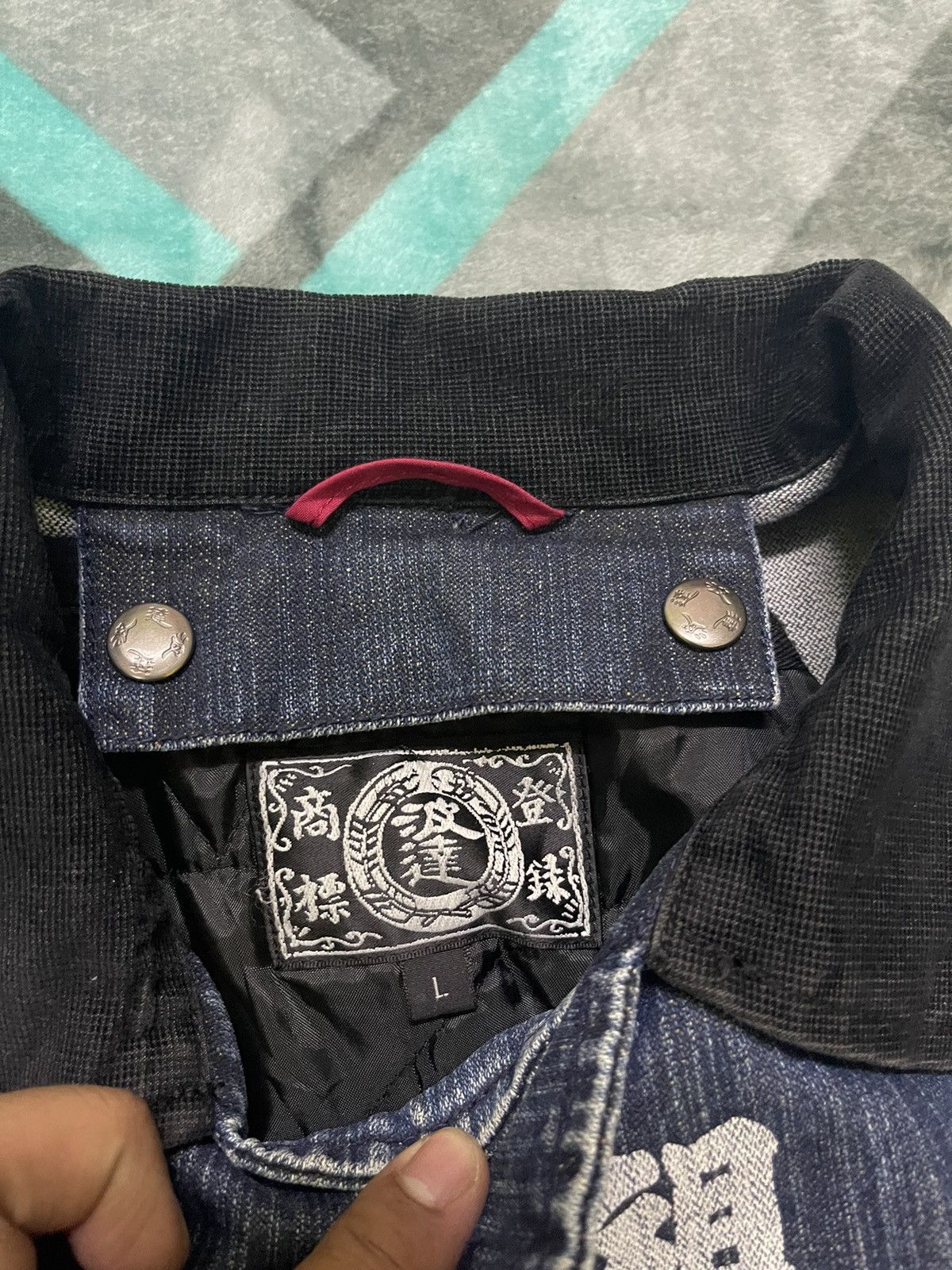 Japanese Brand × Vintage VINTAGE DENIM OVER JACKET Size US L / EU 52-54 / 3 - 9 Thumbnail