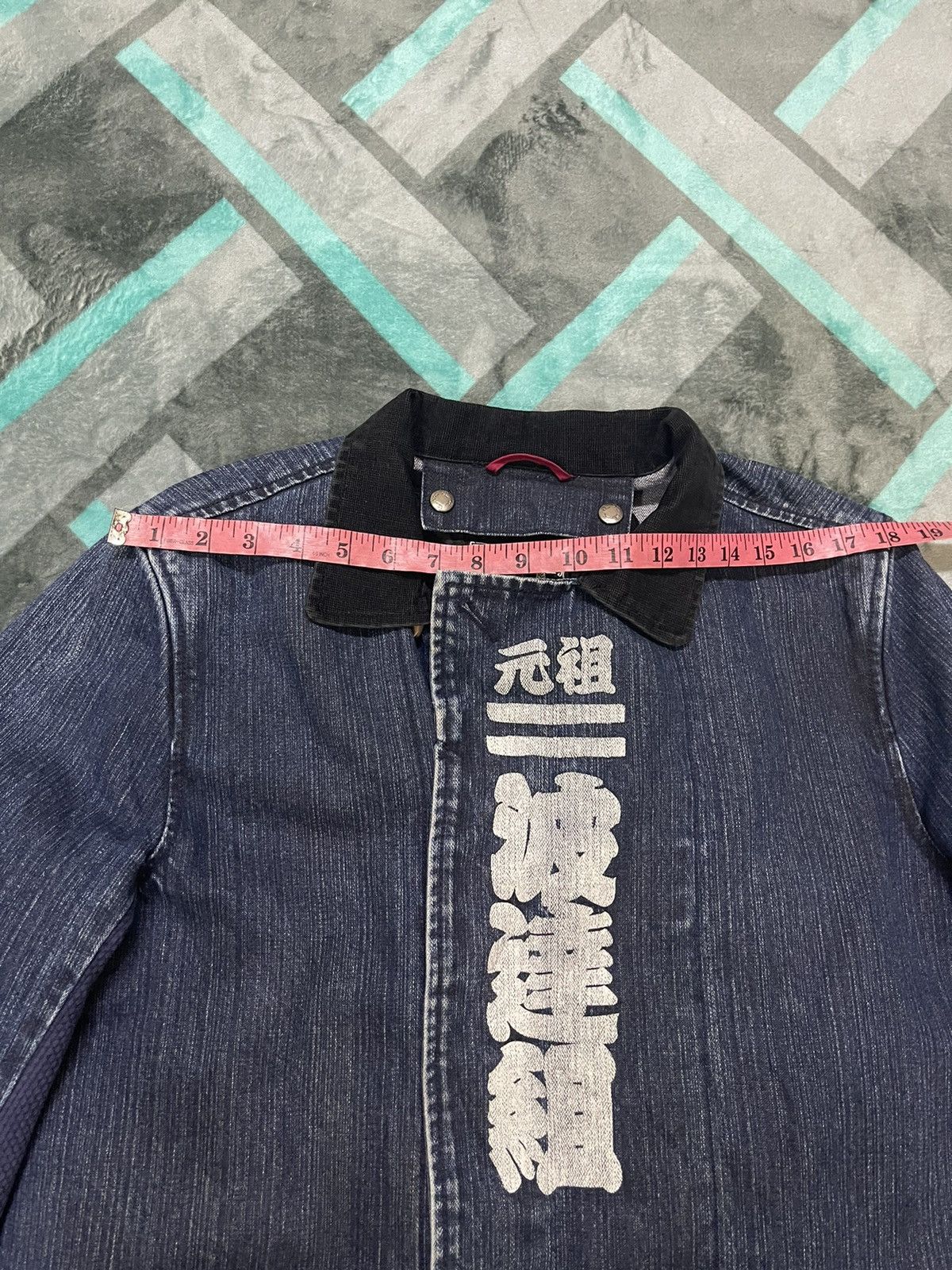 Japanese Brand × Vintage VINTAGE DENIM OVER JACKET Size US L / EU 52-54 / 3 - 22 Thumbnail
