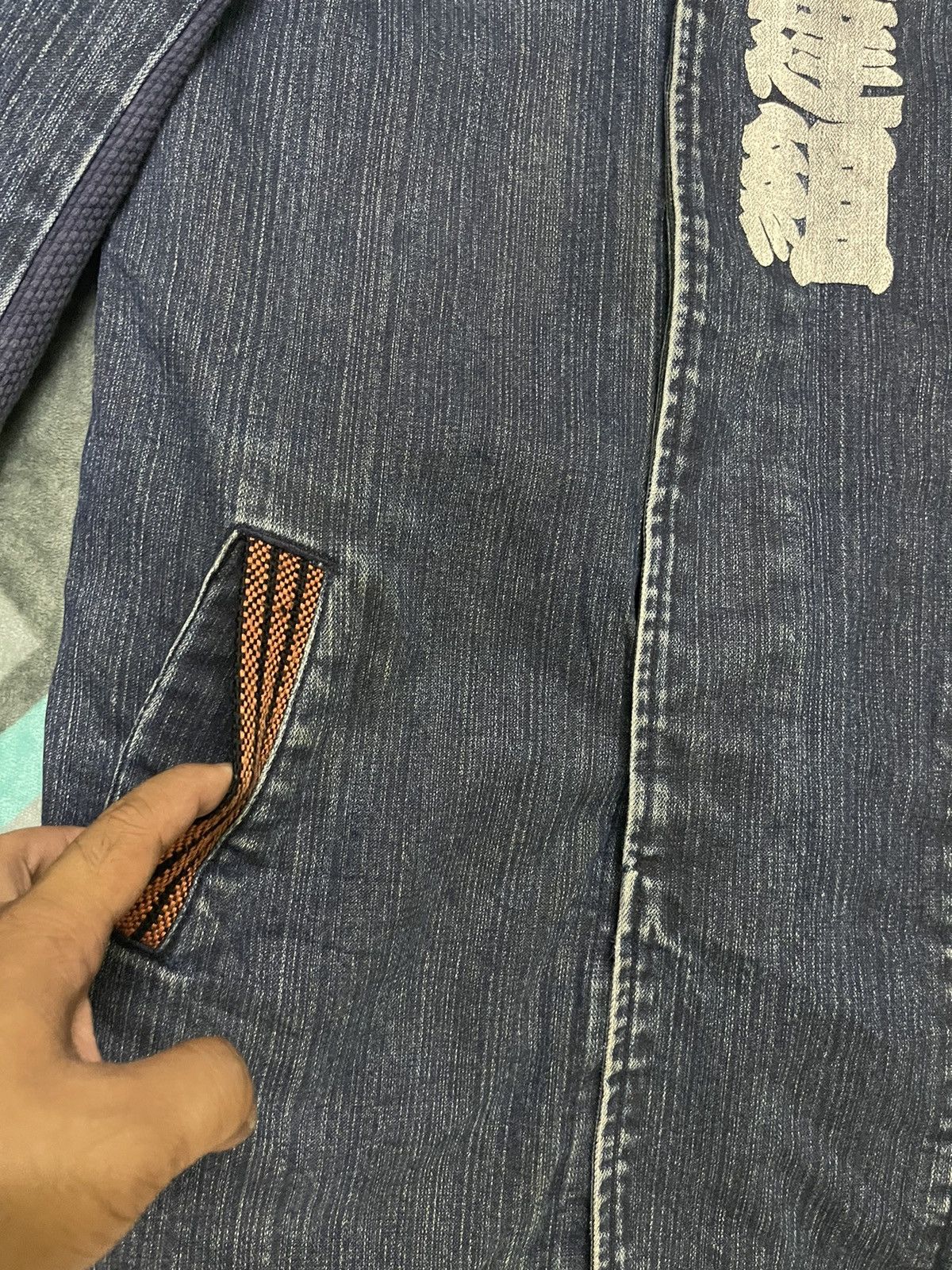 Japanese Brand × Vintage VINTAGE DENIM OVER JACKET Size US L / EU 52-54 / 3 - 7 Thumbnail