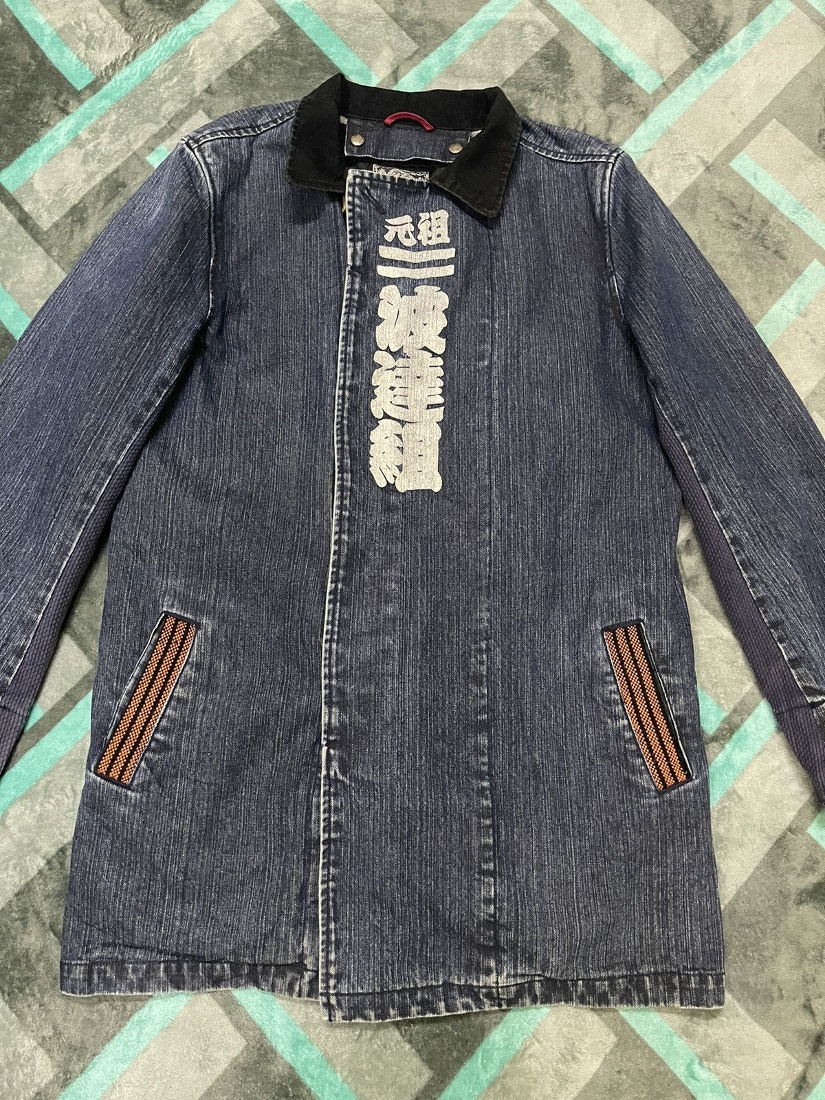 Japanese Brand × Vintage VINTAGE DENIM OVER JACKET Size US L / EU 52-54 / 3 - 3 Thumbnail