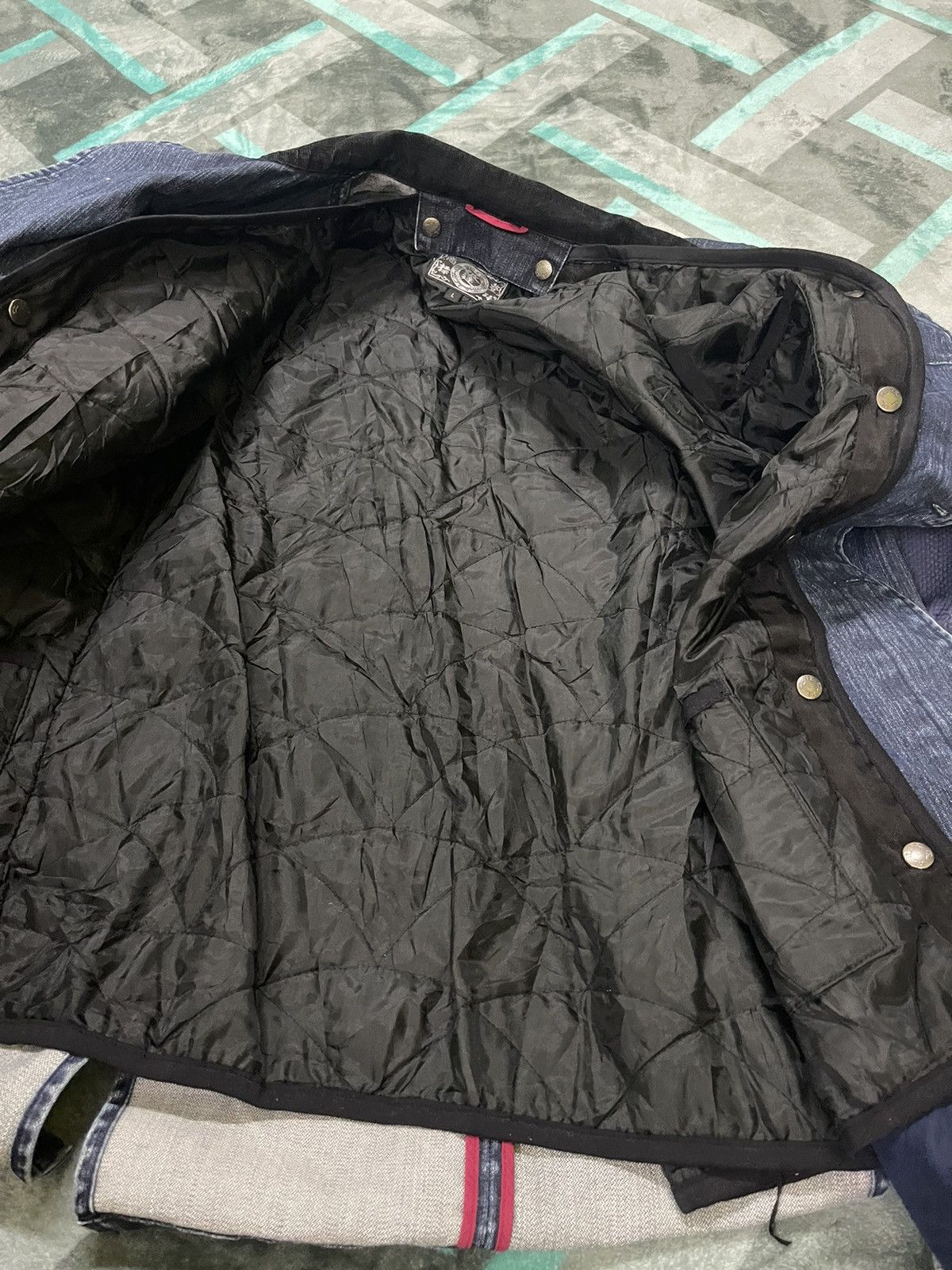 Japanese Brand × Vintage VINTAGE DENIM OVER JACKET Size US L / EU 52-54 / 3 - 19 Thumbnail