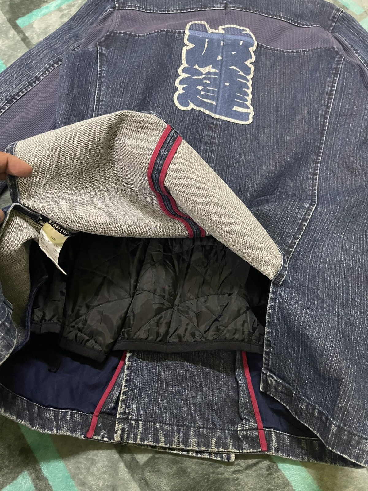 Japanese Brand × Vintage VINTAGE DENIM OVER JACKET Size US L / EU 52-54 / 3 - 14 Thumbnail