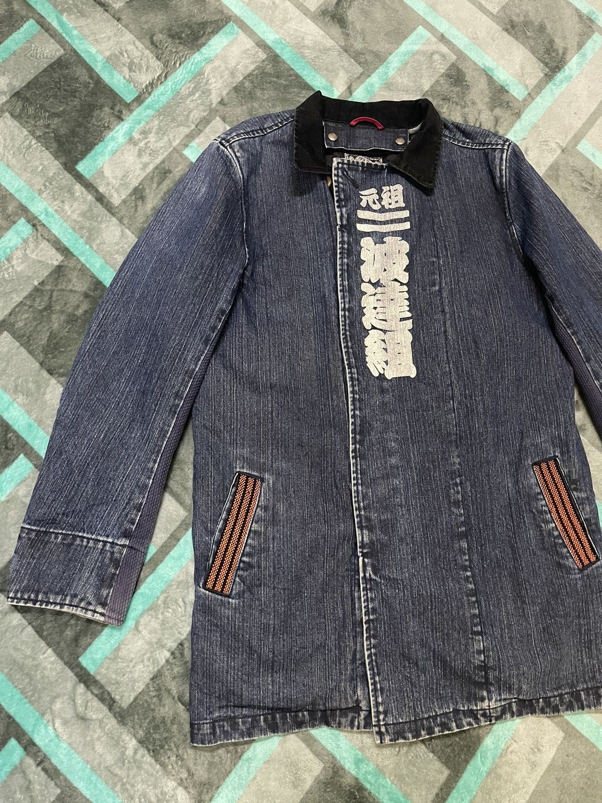 Japanese Brand × Vintage VINTAGE DENIM OVER JACKET Size US L / EU 52-54 / 3 - 5 Thumbnail
