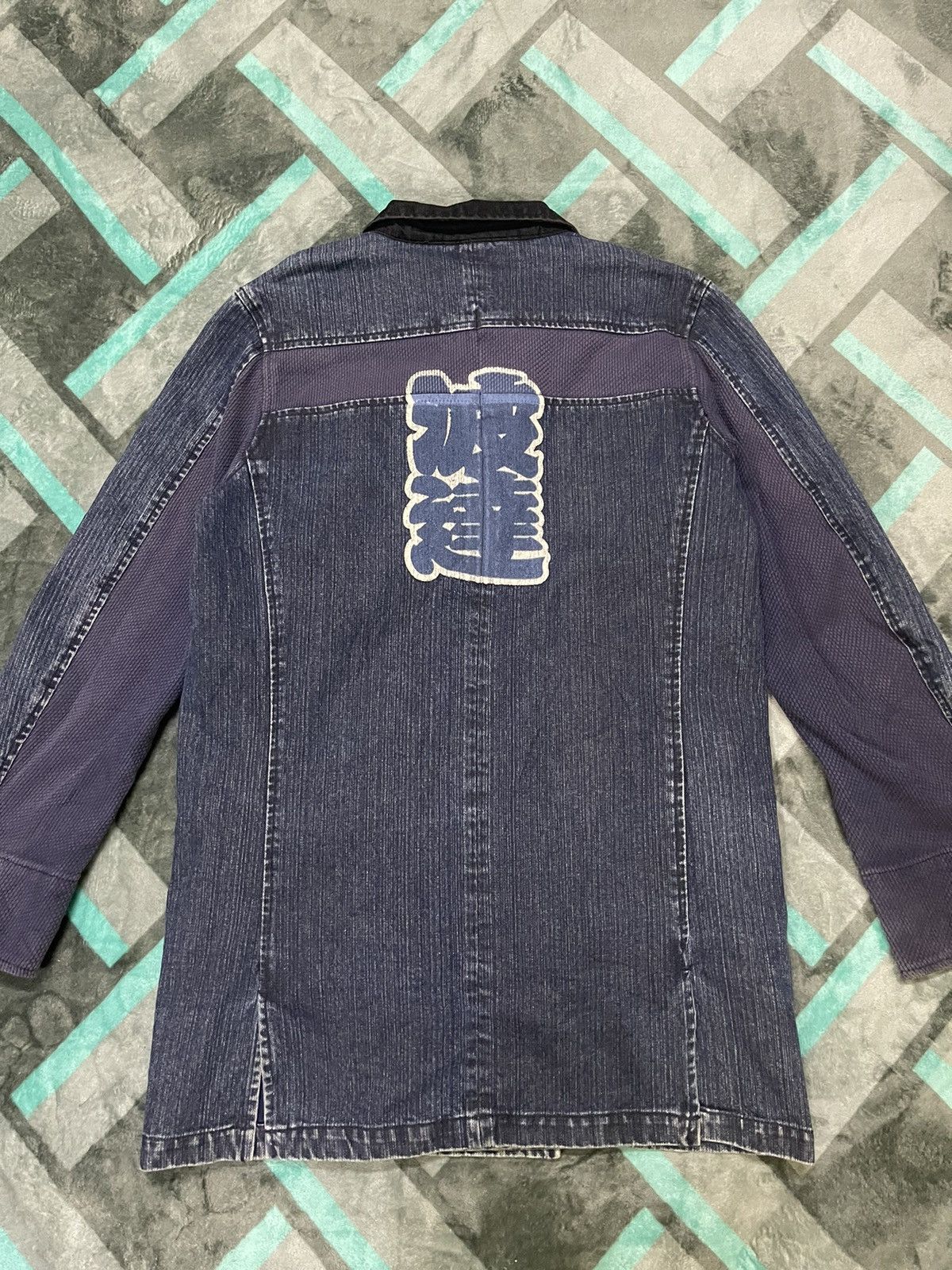 Japanese Brand × Vintage VINTAGE DENIM OVER JACKET Size US L / EU 52-54 / 3 - 11 Thumbnail