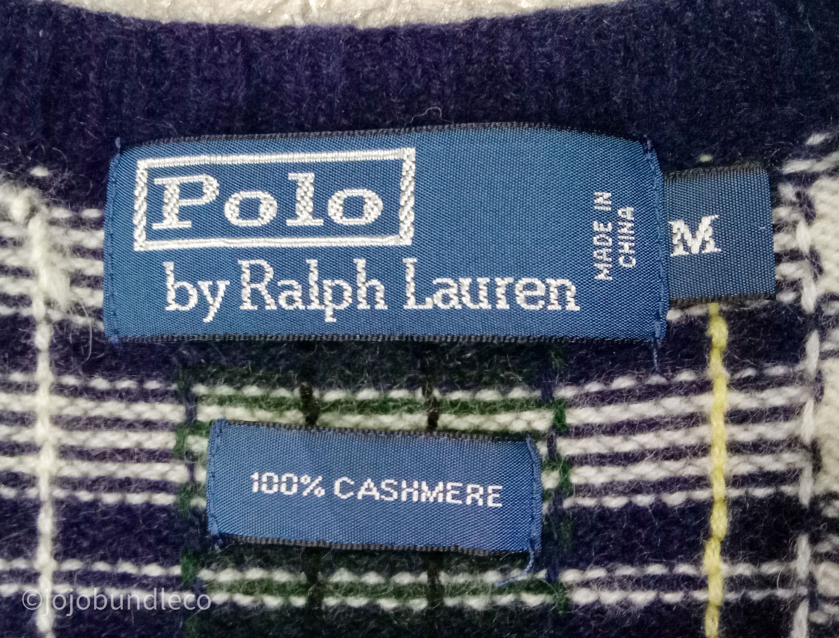 Polo Ralph Lauren 100% Cashmere Polo RL Vest Size US M / EU 48-50 / 2 - 9 Thumbnail
