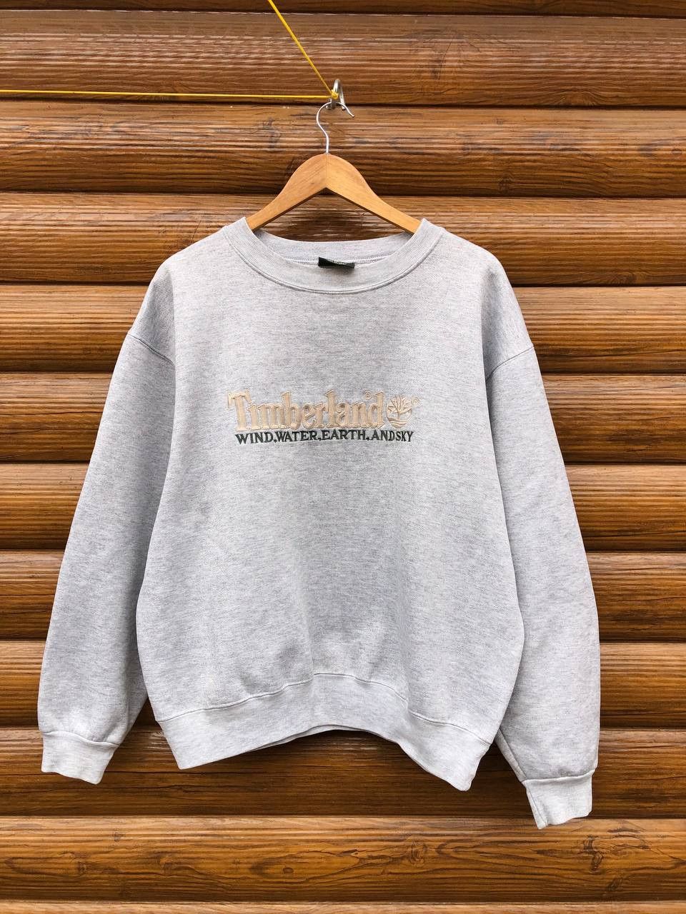 Timberland Timberland Vintage Sweatershirt Big Logo Size US XL / EU 56 / 4 - 1 Thumbnail